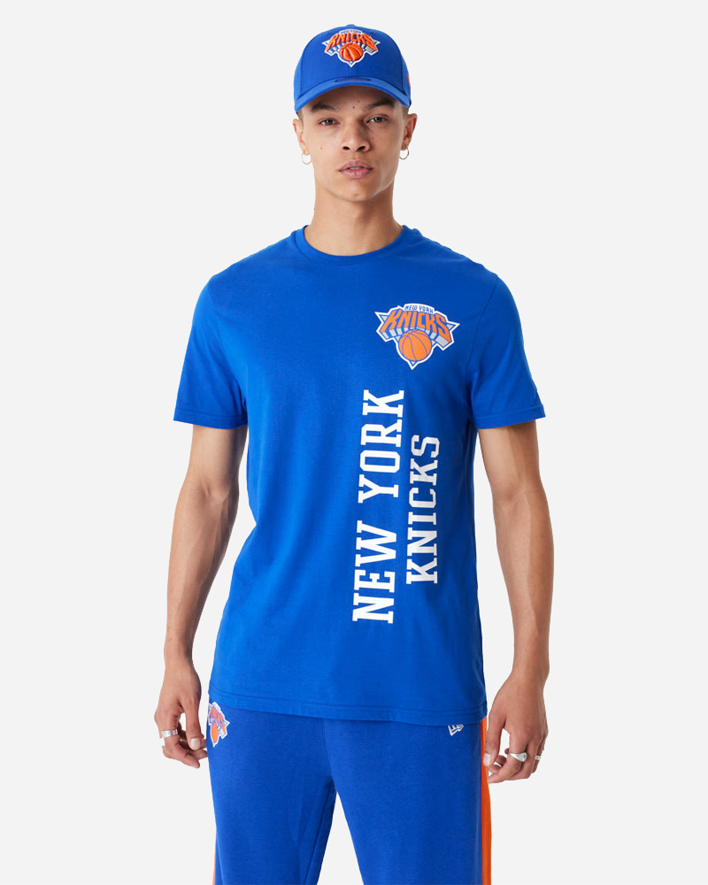 T-shirt NEW ERA TEAM COLOUR NEW YORK KNIKS M - Blu - 0 | Cisalfa Sport