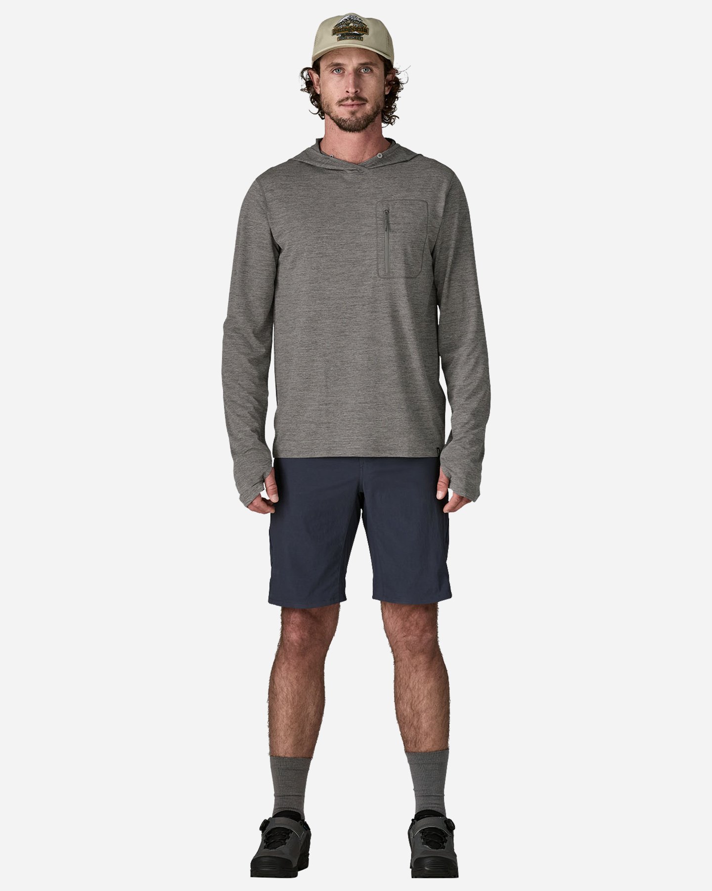 Felpa PATAGONIA CAPILENE COOL SUN M - Grigio - 3 | Cisalfa Sport