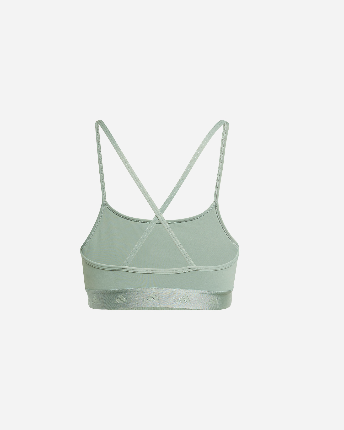 Bra training ADIDAS 3STRIPES HYGLM W - Verde - 1 | Cisalfa Sport