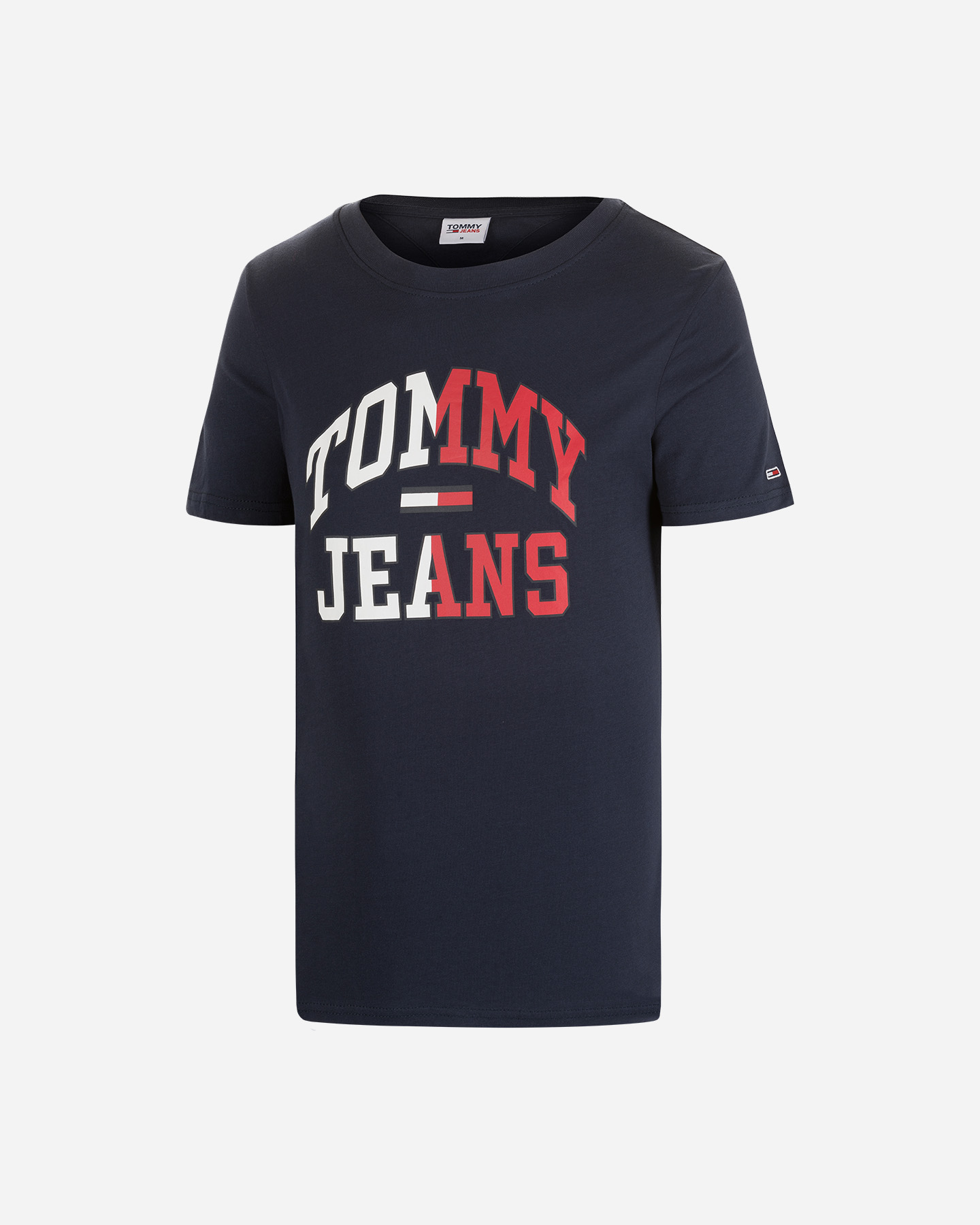 T-shirt TOMMY HILFIGER LOGO COLLEGE M - Blu - 0 | Cisalfa Sport