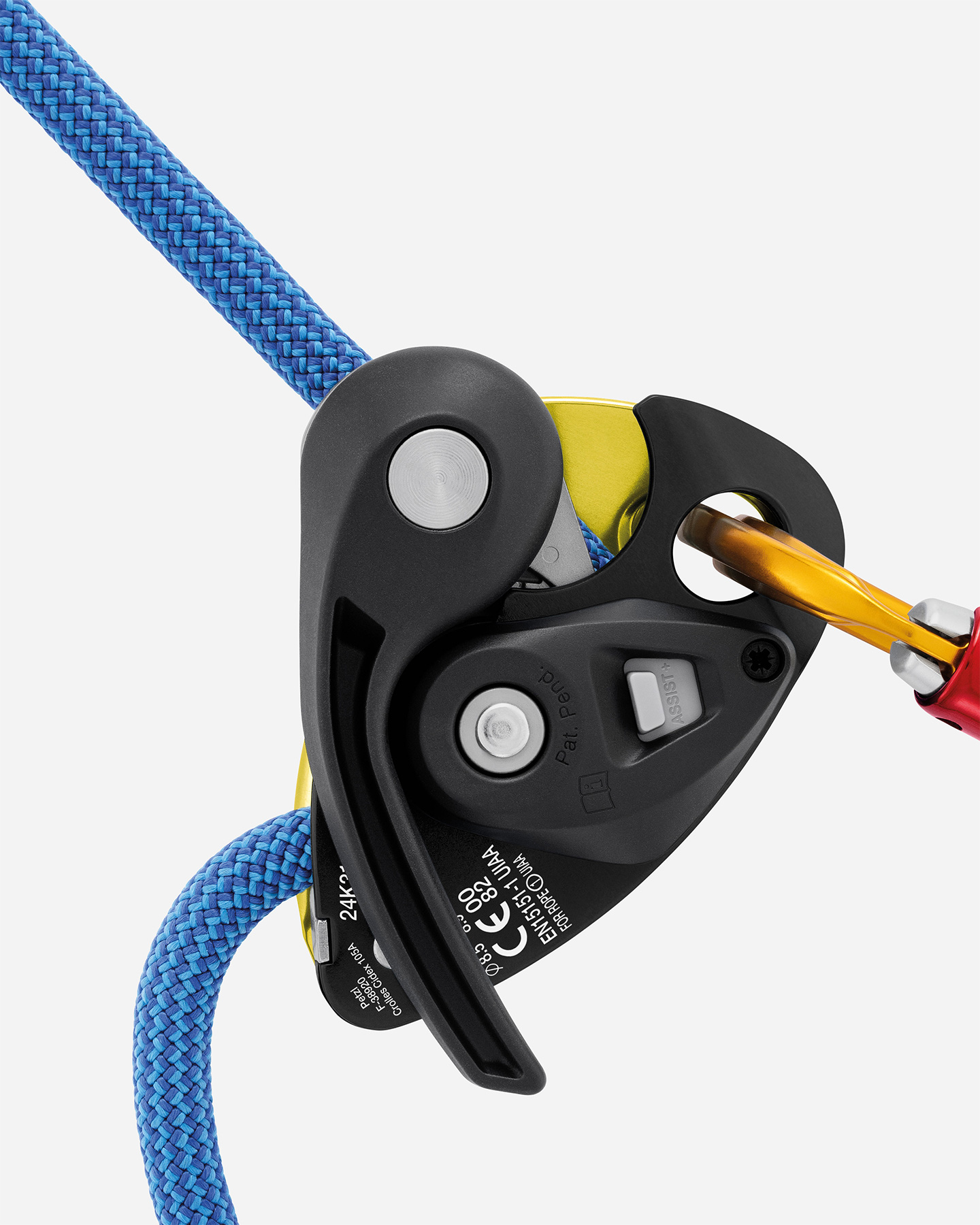 Discensore PETZL GRIGRI + - Giallo - 2 | Cisalfa Sport