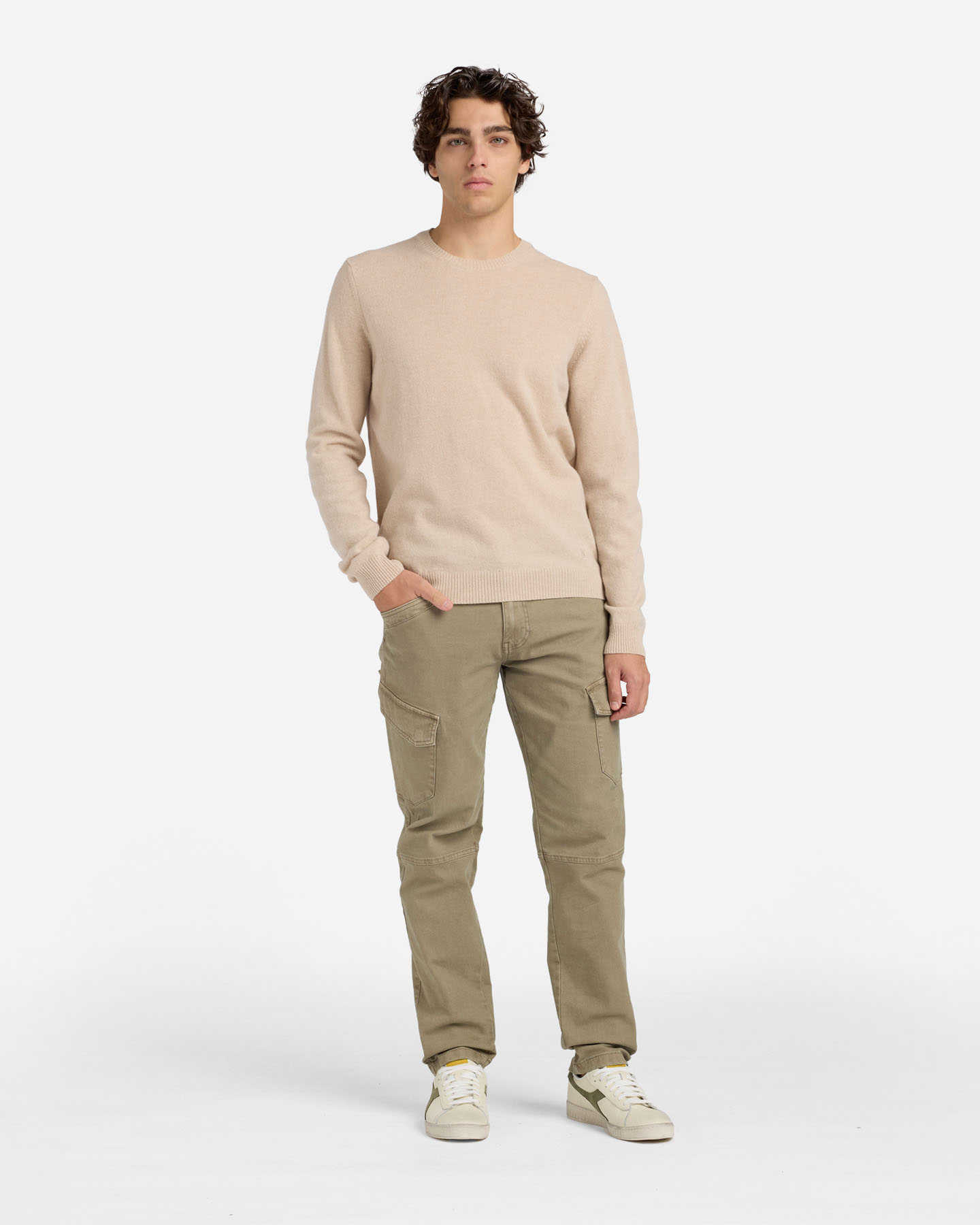 Maglione BEST COMPANY LAMBSWOOL M - Beige - 4 | Cisalfa Sport