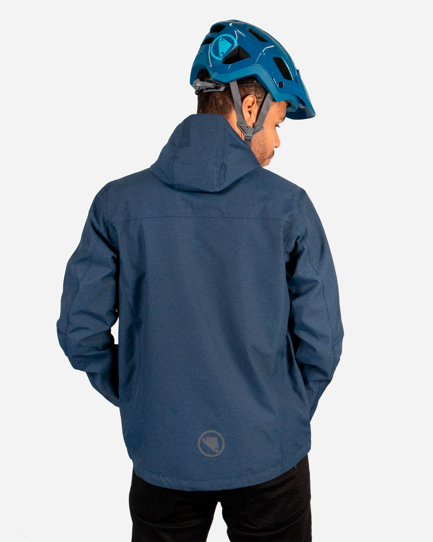 Giacca ciclismo ENDURA HUMMVEE WATERPROOF M - Blu - 3 | Cisalfa Sport