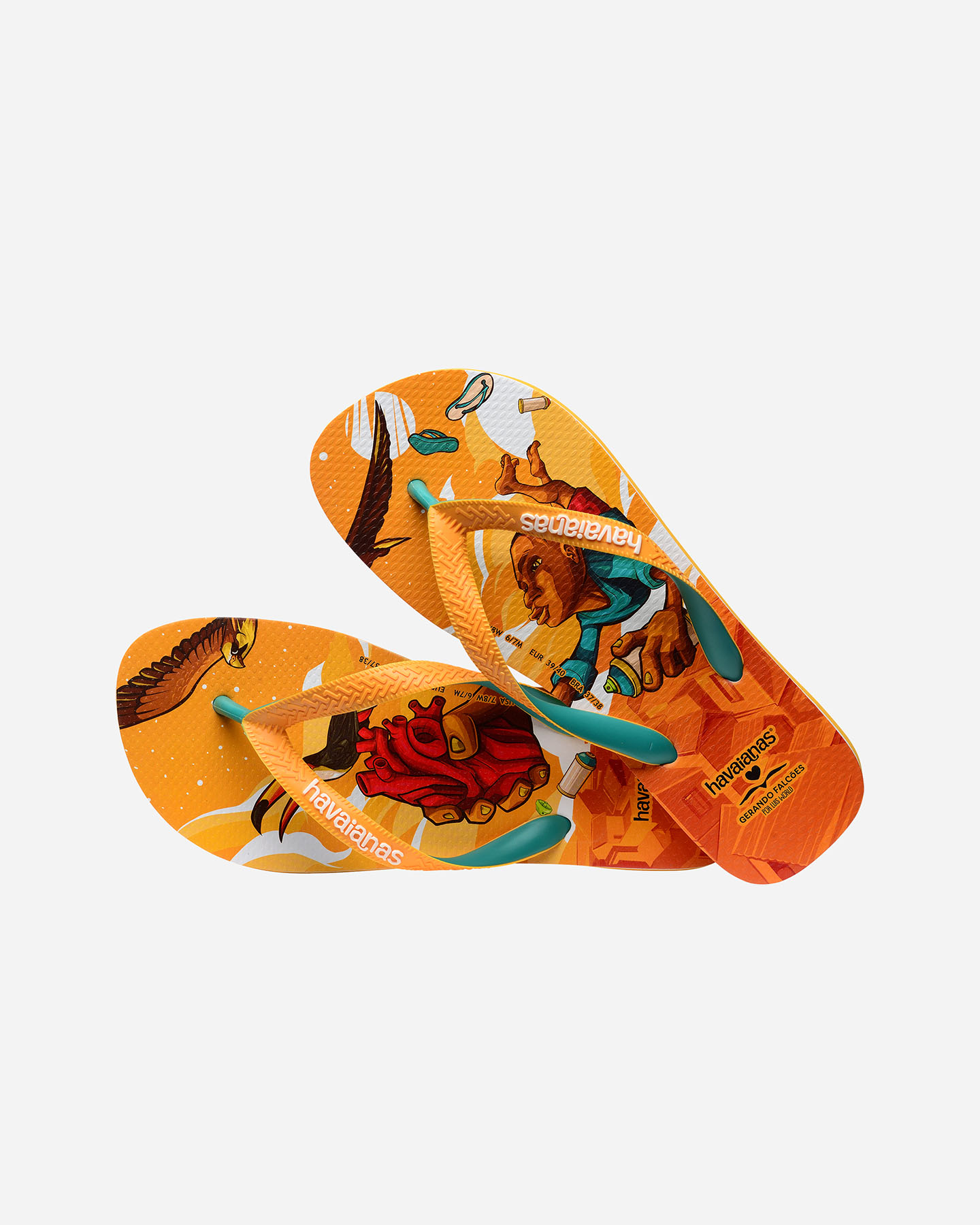 Infradito HAVAIANAS GERANDO FALCOES M - Arancione - 1 | Cisalfa Sport