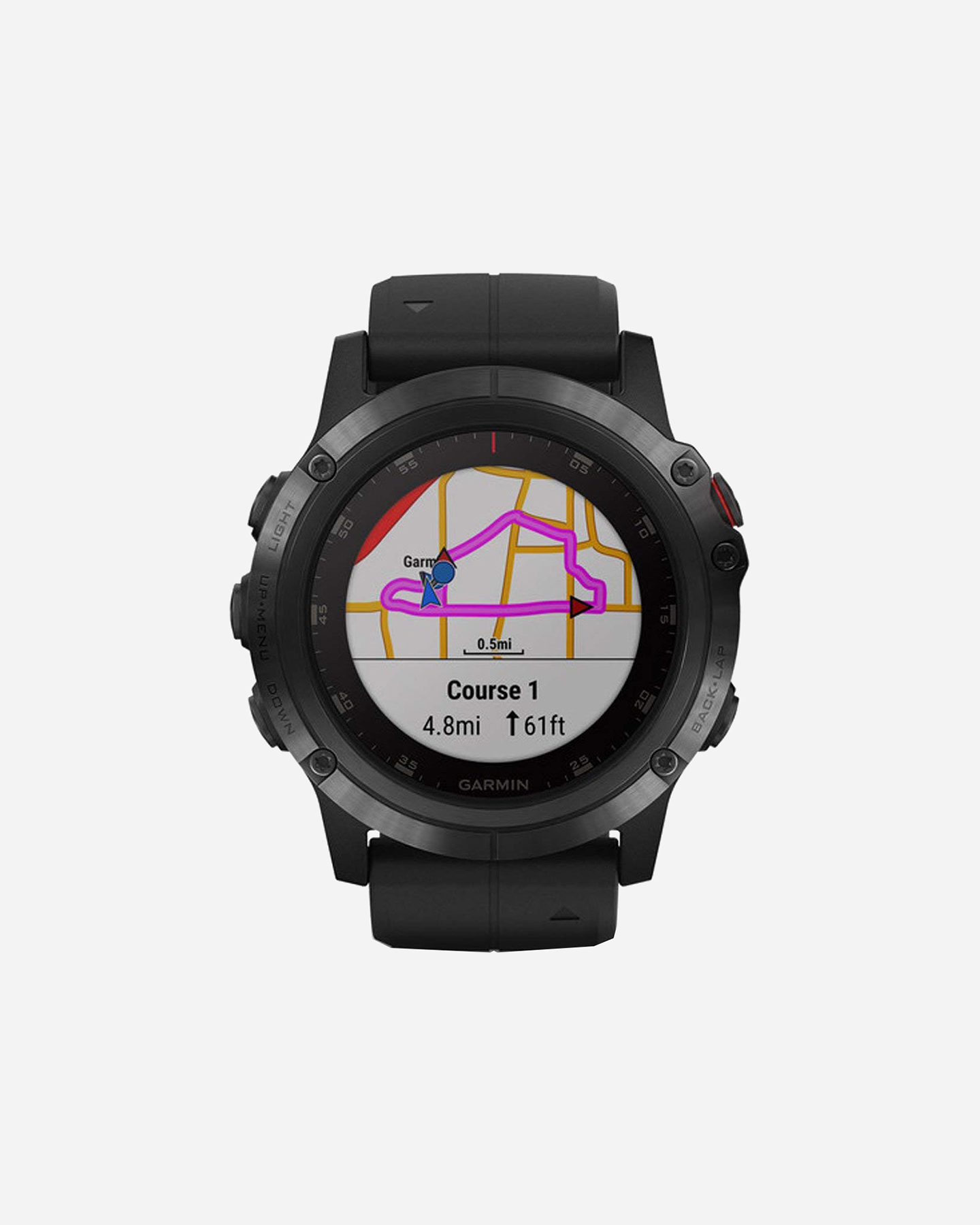Orologio multifunzione GARMIN FENIX 5X PLUS - Nero - 1 | Cisalfa Sport