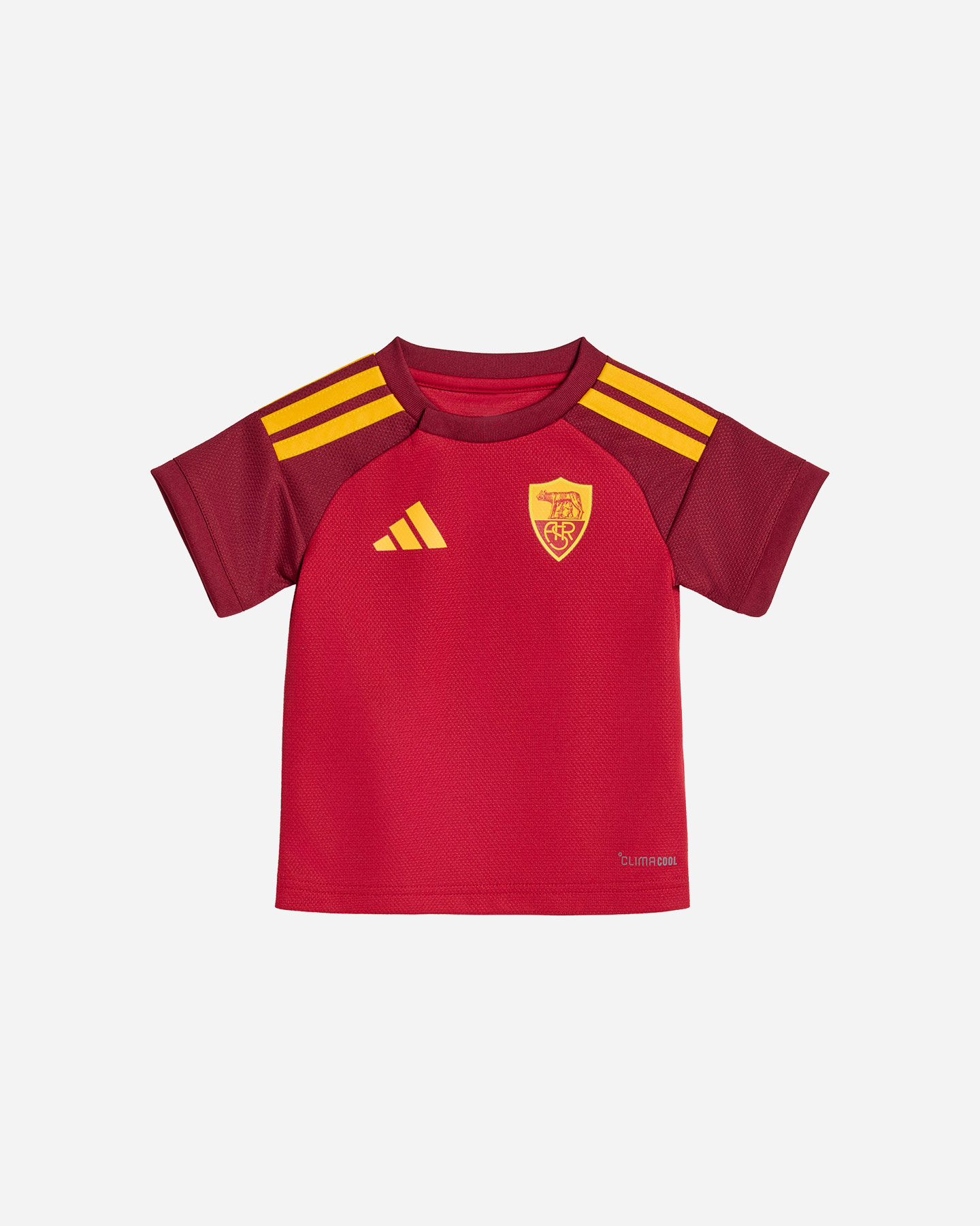 Abbigliamento calcio ufficiale ADIDAS BABYKIT AS ROMA HOME 26-27 JR - 2 | Cisalfa Sport