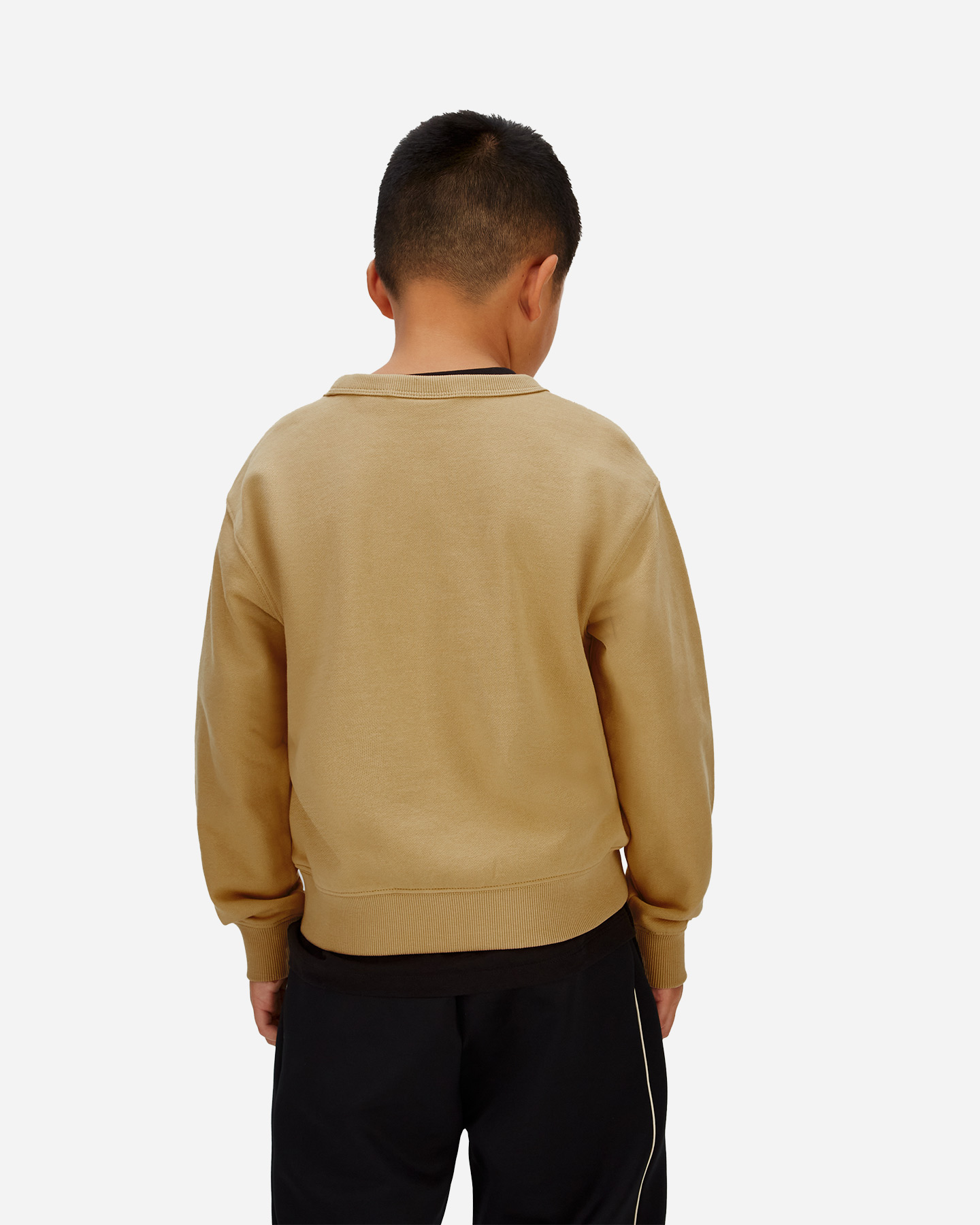 Felpa CALVIN KLEIN JEANS COLLEGE JR - Beige - 5 | Cisalfa Sport