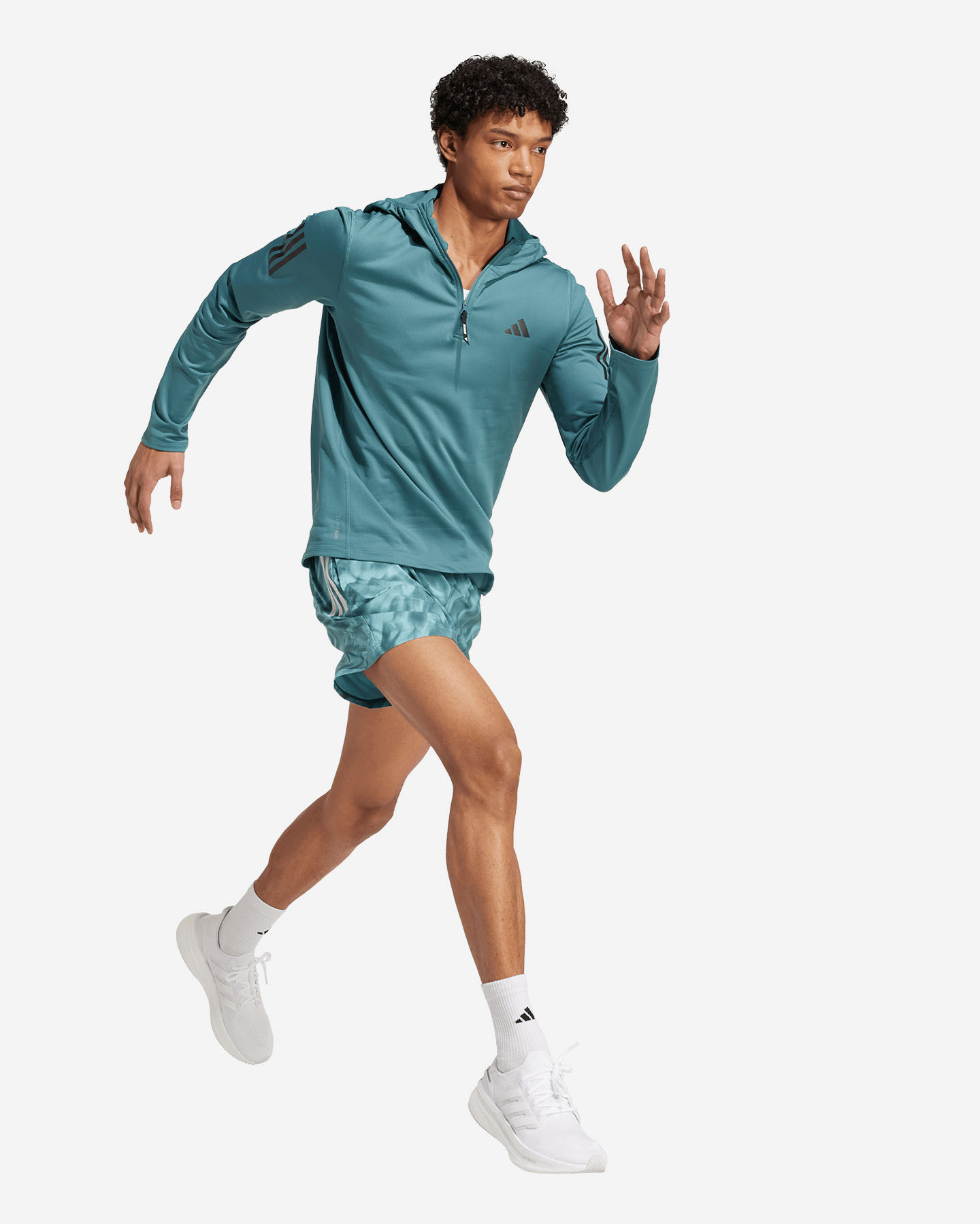 Maglia running ADIDAS OTR B WIN M - Verde - 3 | Cisalfa Sport