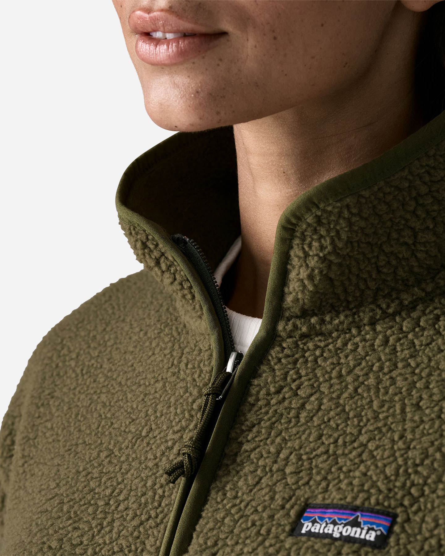 Pile PATAGONIA RETRO PILE MARSUPIAL W - Verde - 4 | Cisalfa Sport