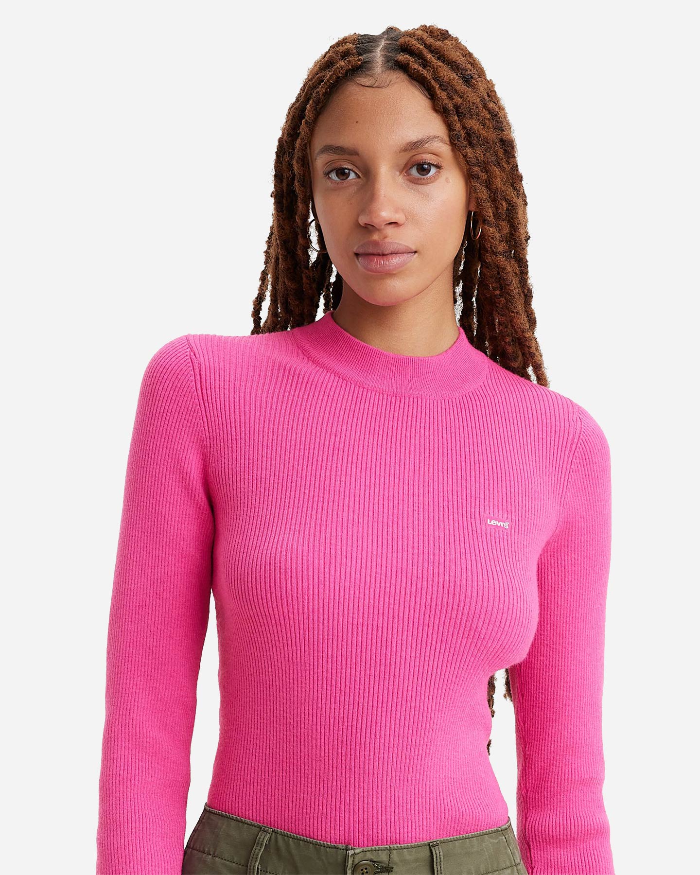 Maglione LEVI'S SMALL LOGO W - Fucsia - 2 | Cisalfa Sport