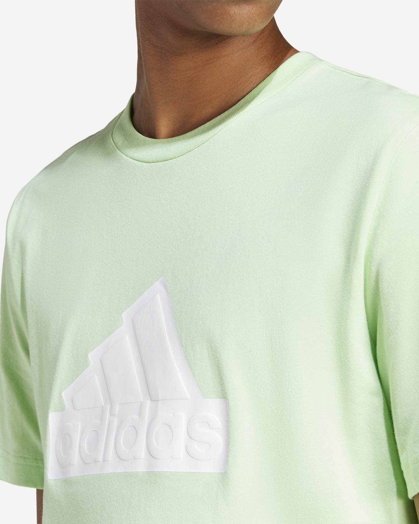 T-shirt ADIDAS BADGE OF SPORT M - Verde - 4 | Cisalfa Sport