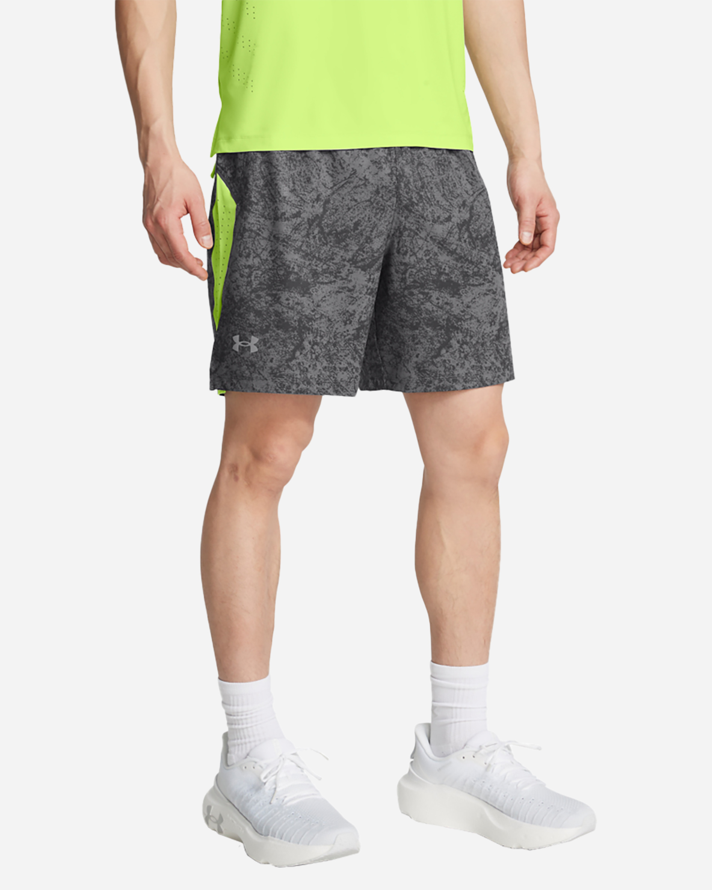 Short running UNDER ARMOUR LAUNCH PRO 7 M - Color mix - 0 | Cisalfa Sport