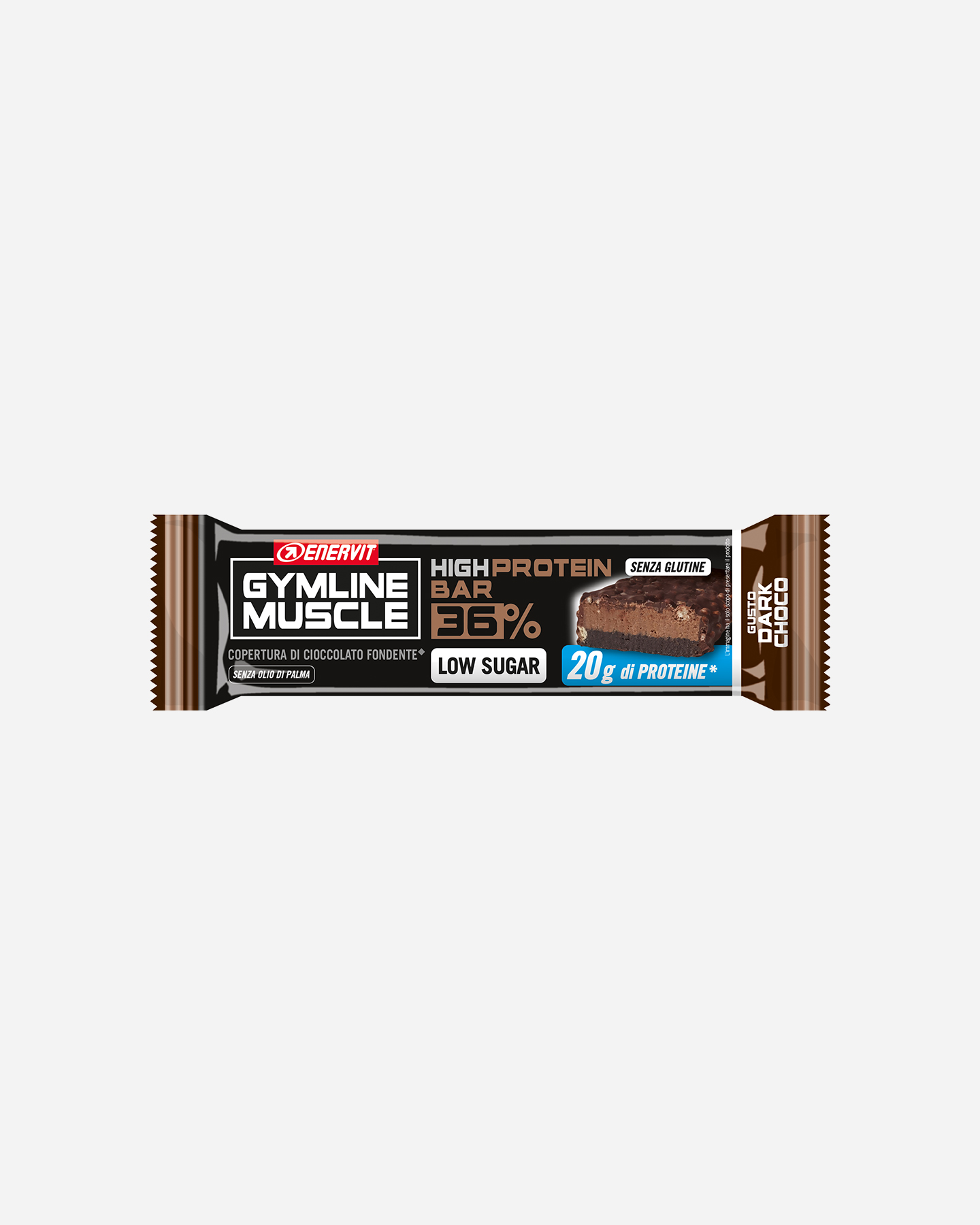 Energetico ENERVIT GYMLINE BAR 36% DARK CHOCO 55G  - Color mix - 0 | Cisalfa Sport
