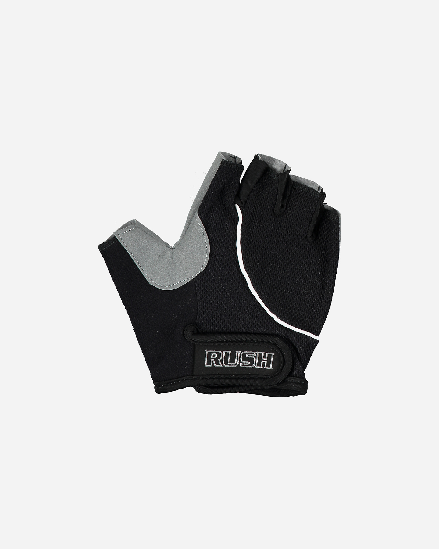 Guanti ciclismo RUSH BASIC - Nero - 1 | Cisalfa Sport