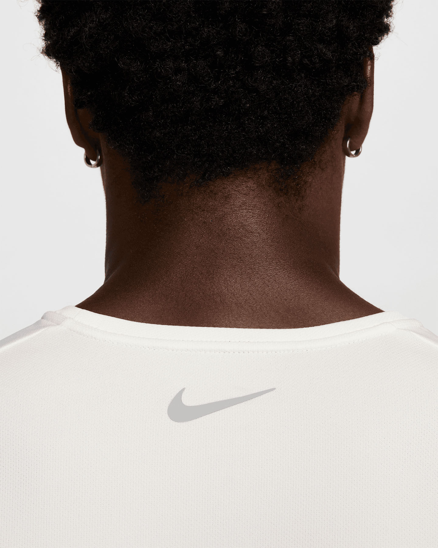 T-shirt running NIKE DRI FIT UV MILER M - Giallo - 5 | Cisalfa Sport