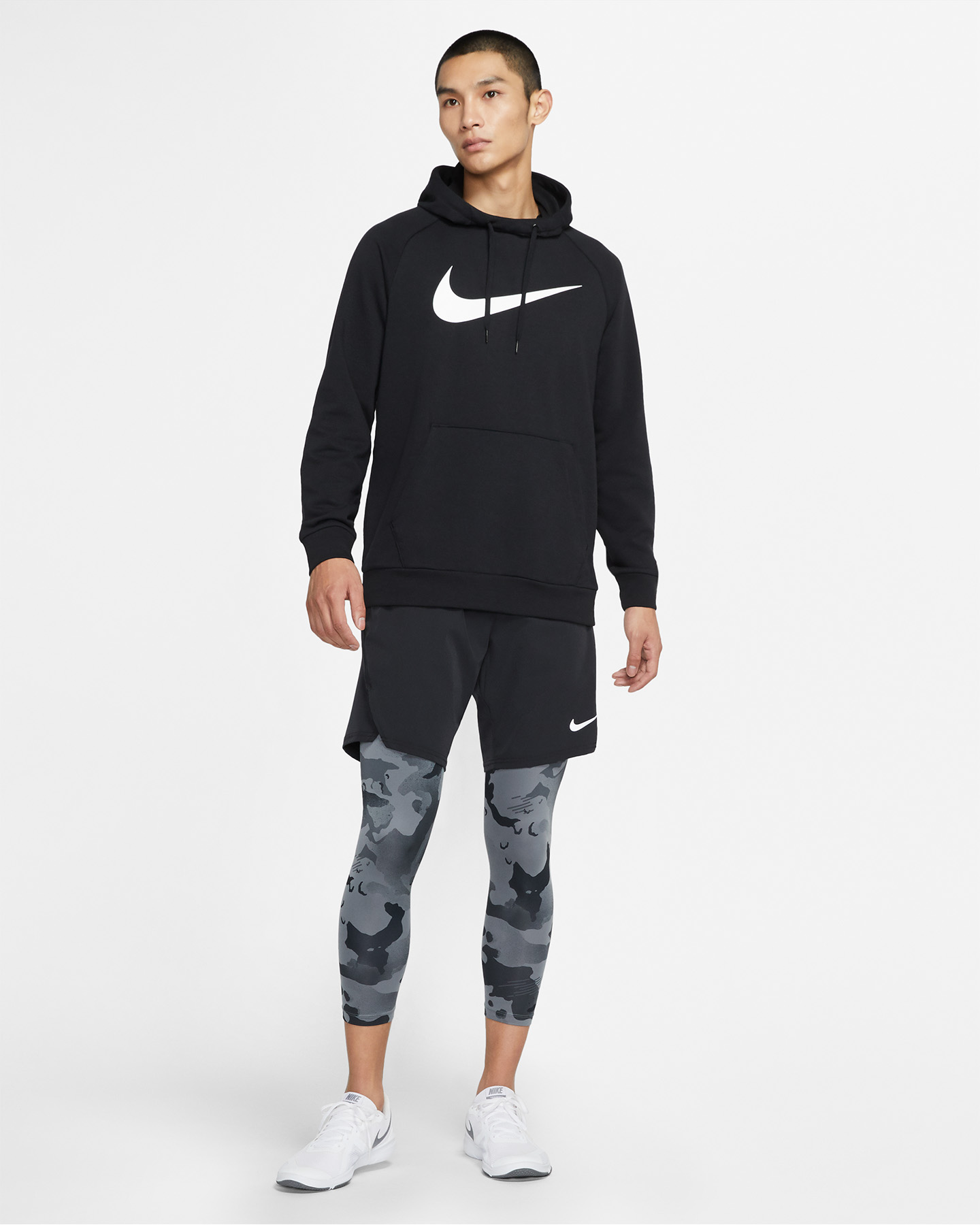 Felpa training NIKE DRY HOODIE M - Nero - 5 | Cisalfa Sport