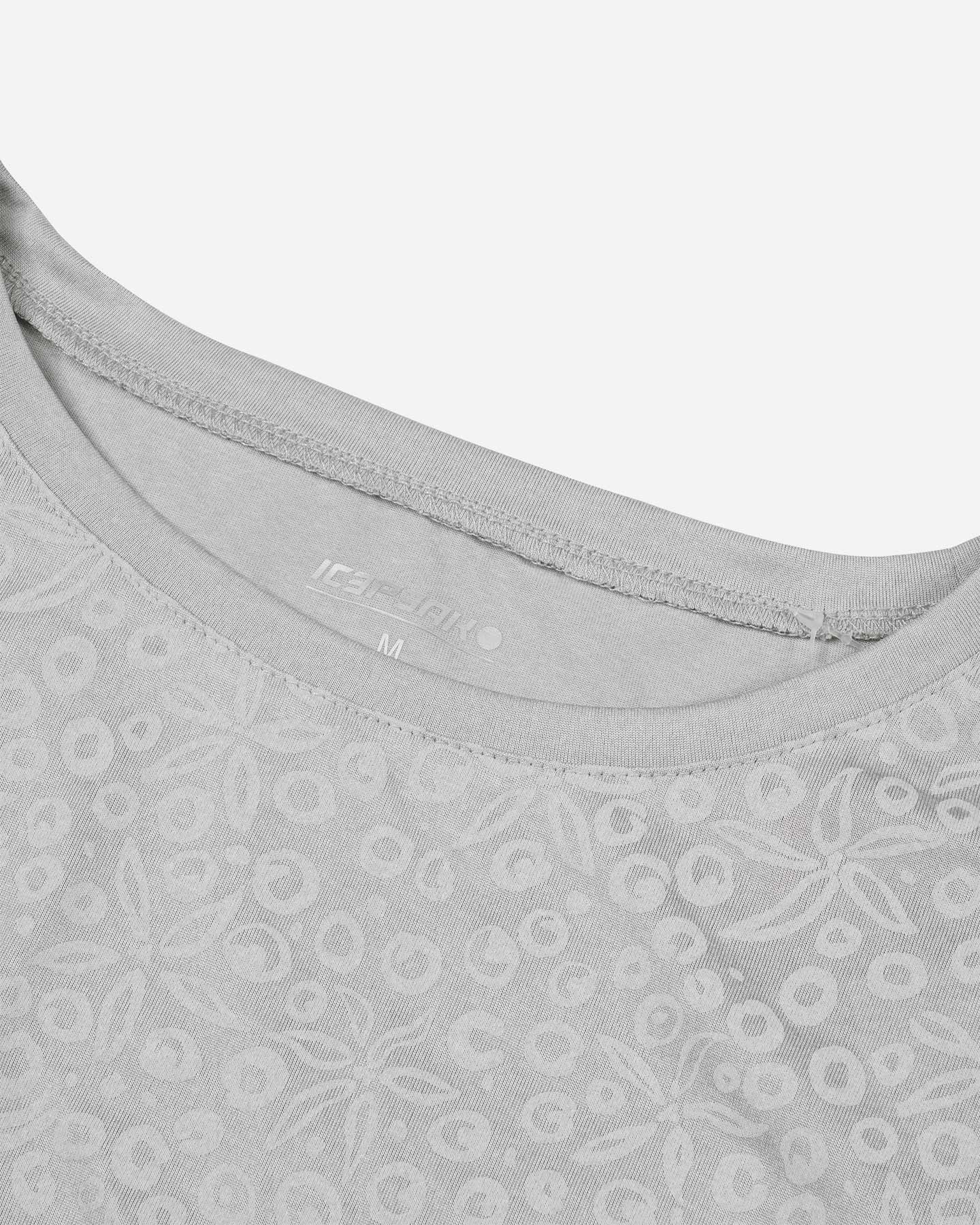 T-shirt ICEPEAK BROWNFIELD W - Grigio - 3 | Cisalfa Sport