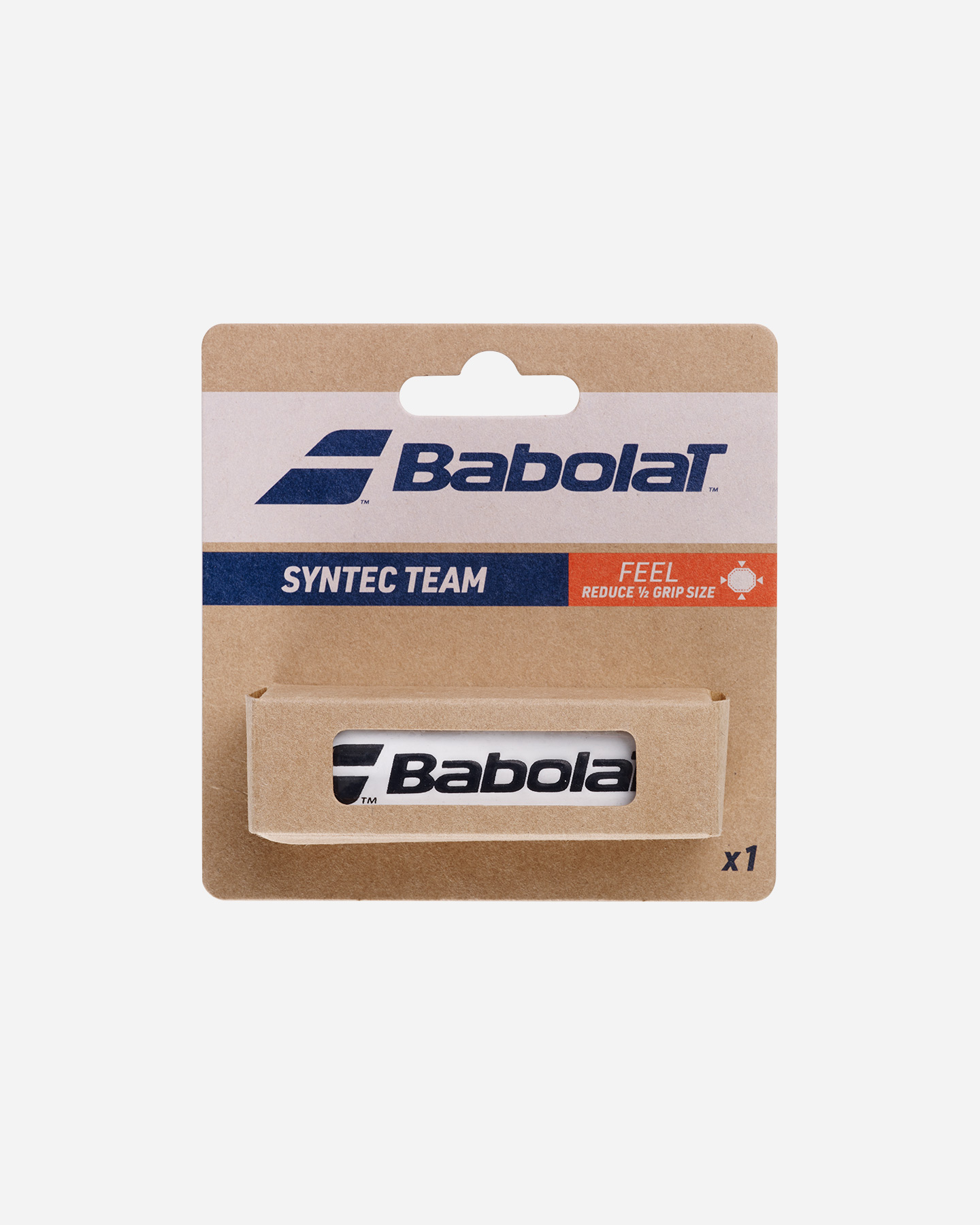 Grip tennis BABOLAT SYNTEC TEAM  - Bianco - 0 | Cisalfa Sport