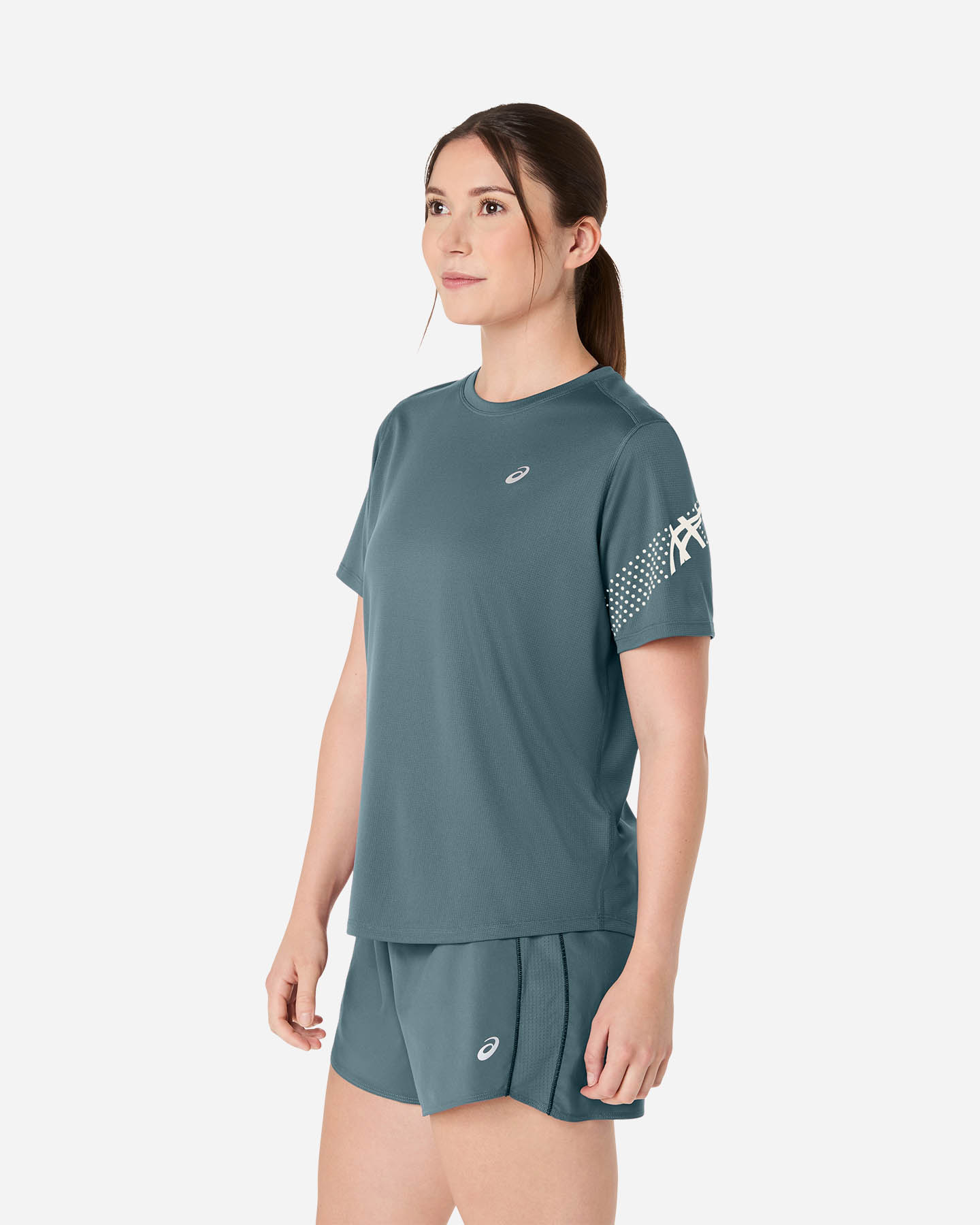 T-shirt running ASICS ICON W - Grigio - 2 | Cisalfa Sport
