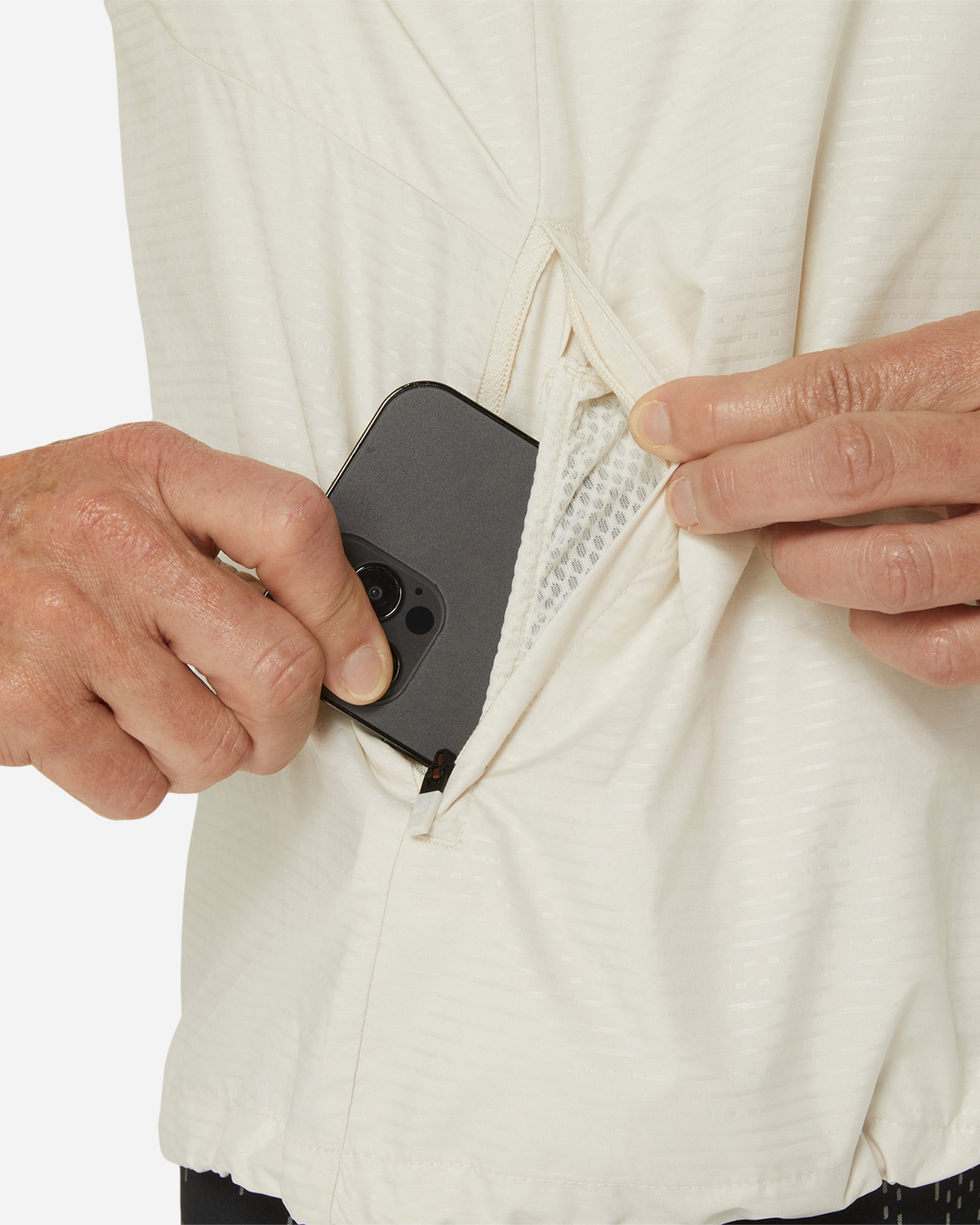 Giacca running ASICS LITE-SHOW W - Bianco - 4 | Cisalfa Sport