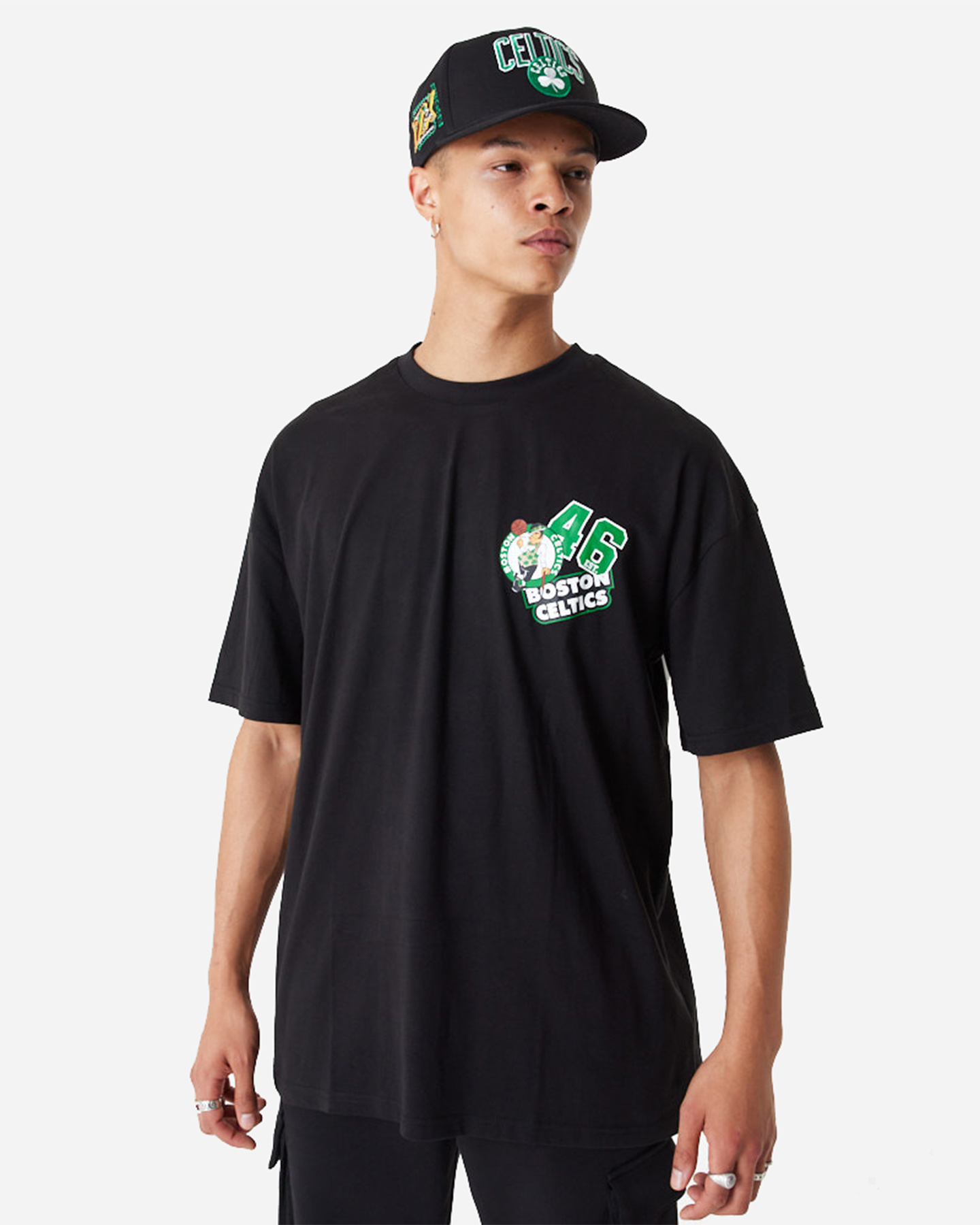 T-shirt NEW ERA ARCH WORDMRK BOSTON CELTICS M - Nero - 0 | Cisalfa Sport