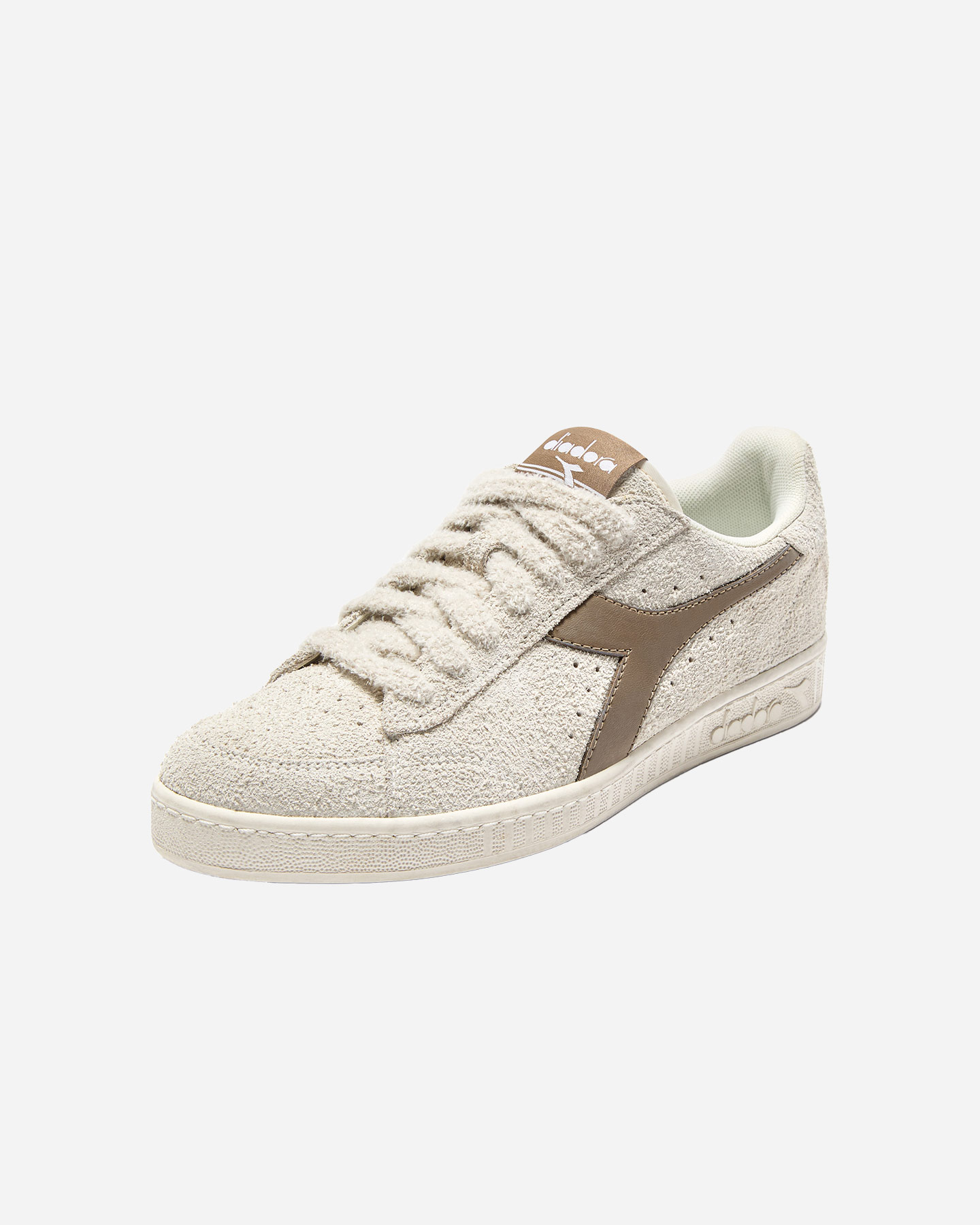 Scarpe sneakers DIADORA GAME LOW SUEDE WAXED W - Bianco - 1 | Cisalfa Sport