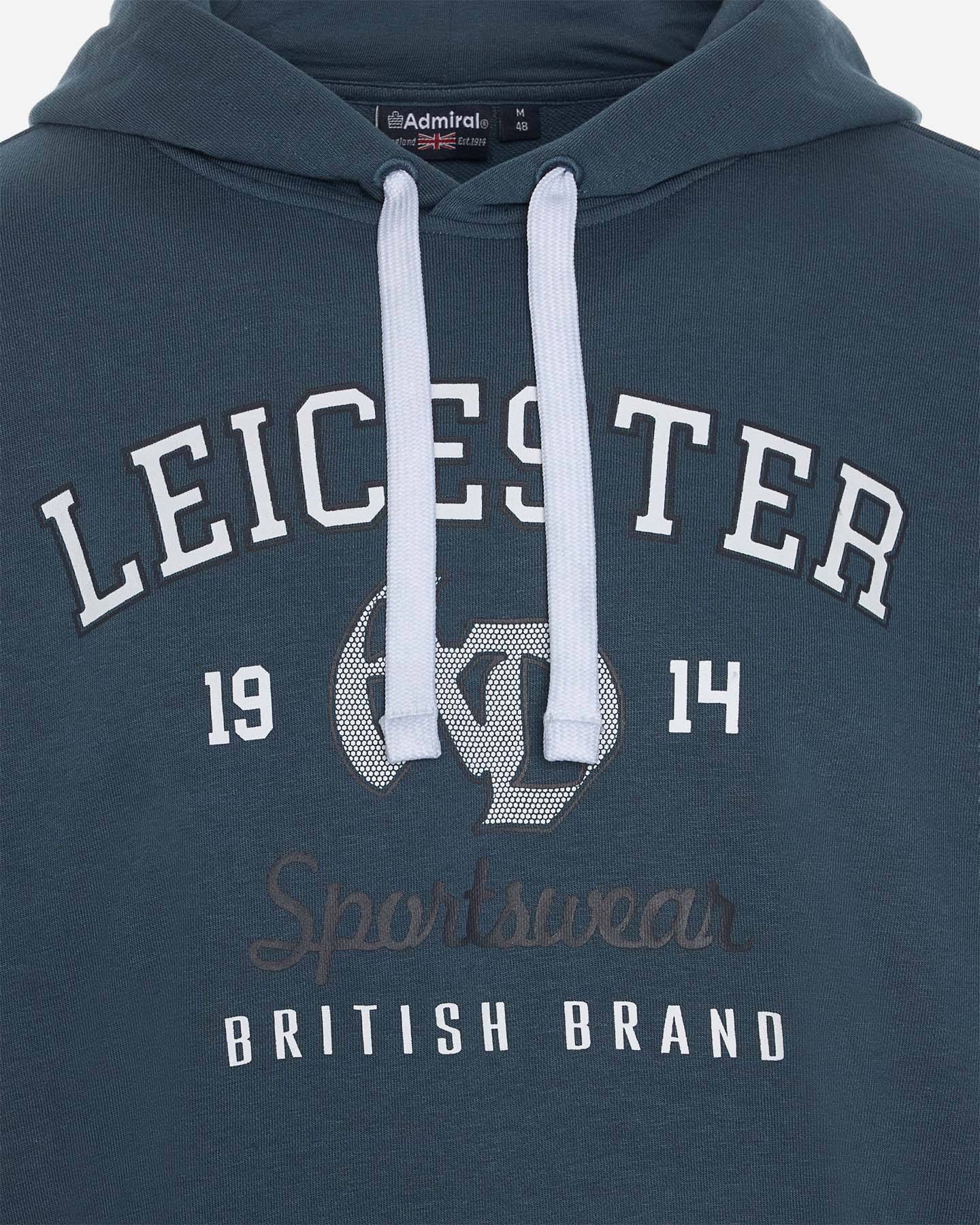 Felpa ADMIRAL VARSITY M - Blu - 2 | Cisalfa Sport