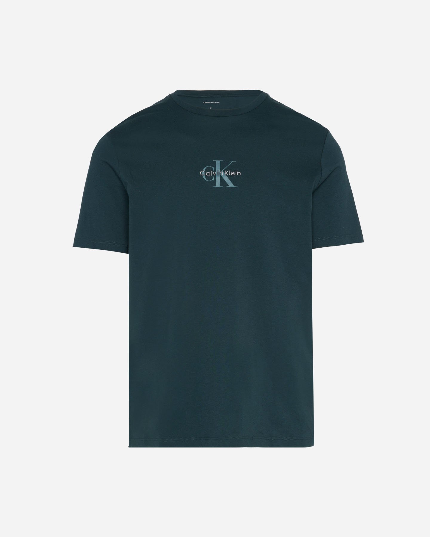 T-shirt CALVIN KLEIN JEANS MICRO MONOLOGO M - Blu - 0 | Cisalfa Sport
