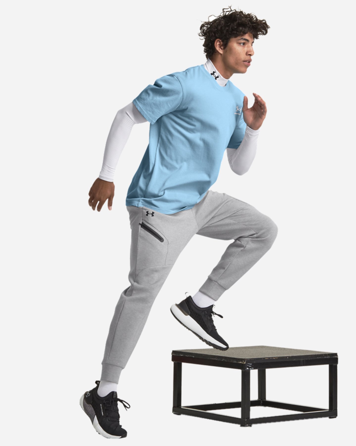 Pantalone UNDER ARMOUR UNSTOPPABLE M - Grigio - 3 | Cisalfa Sport