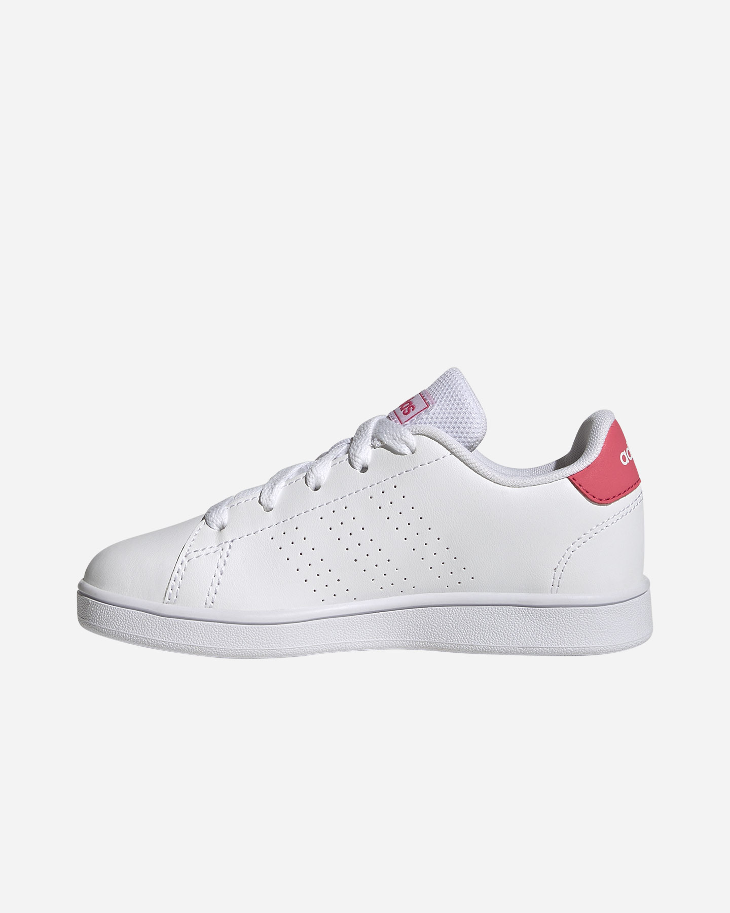 Scarpe sneakers ADIDAS ADVANTAGE COURT GS JR - Bianco - 3 | Cisalfa Sport