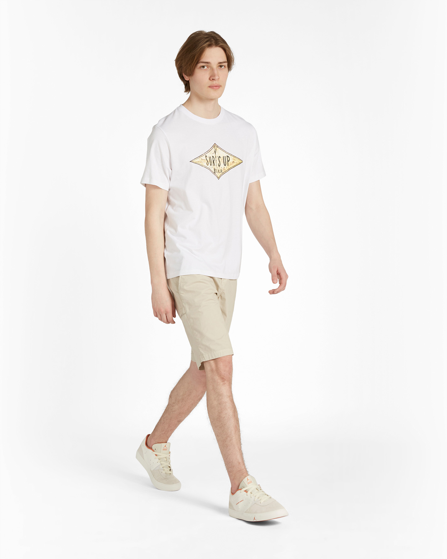 T-shirt BEAR SURFER CONCEPT M - Bianco - 3 | Cisalfa Sport