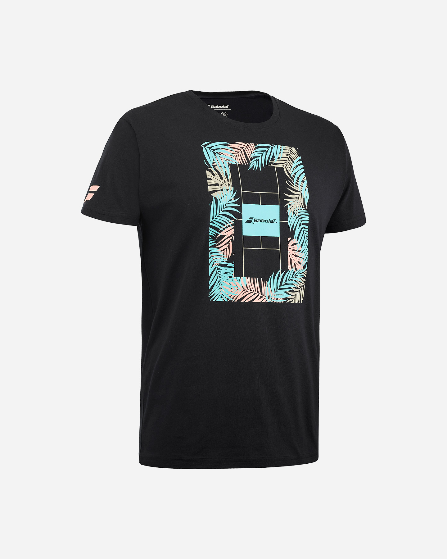 T-shirt tennis BABOLAT EXS MSG M - Nero - 1 | Cisalfa Sport