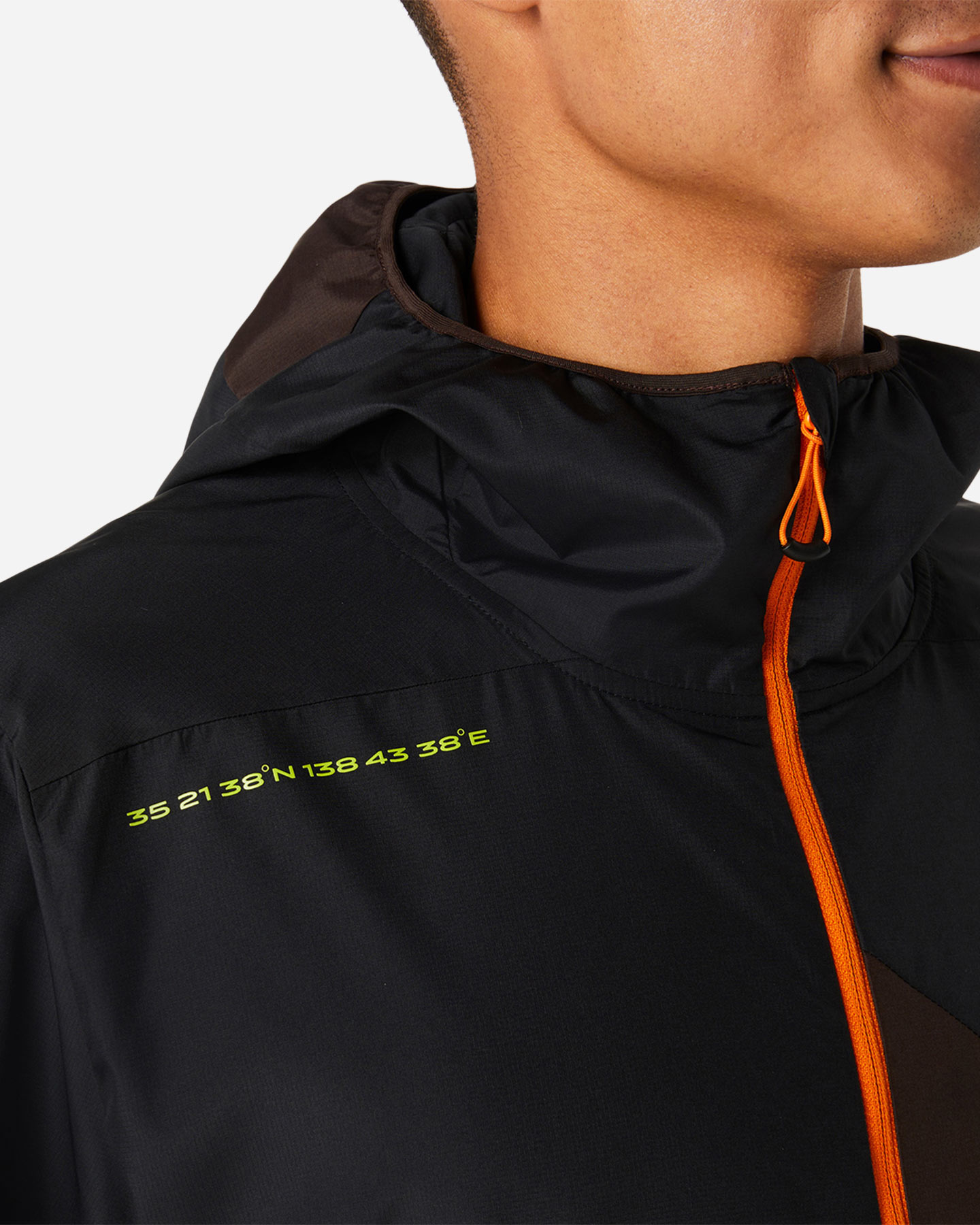 Giacca running ASICS FUJITRAIL M - Nero - 3 | Cisalfa Sport