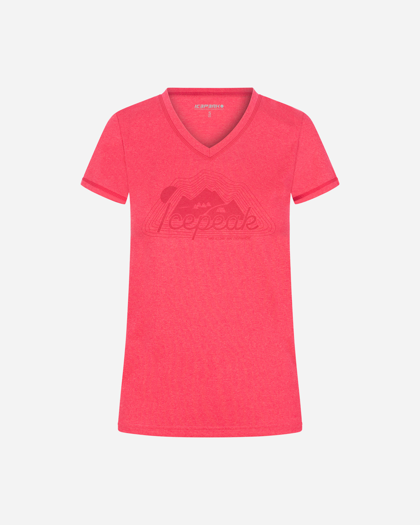 T-shirt ICEPEAK BURNHAM W - Fucsia - 0 | Cisalfa Sport