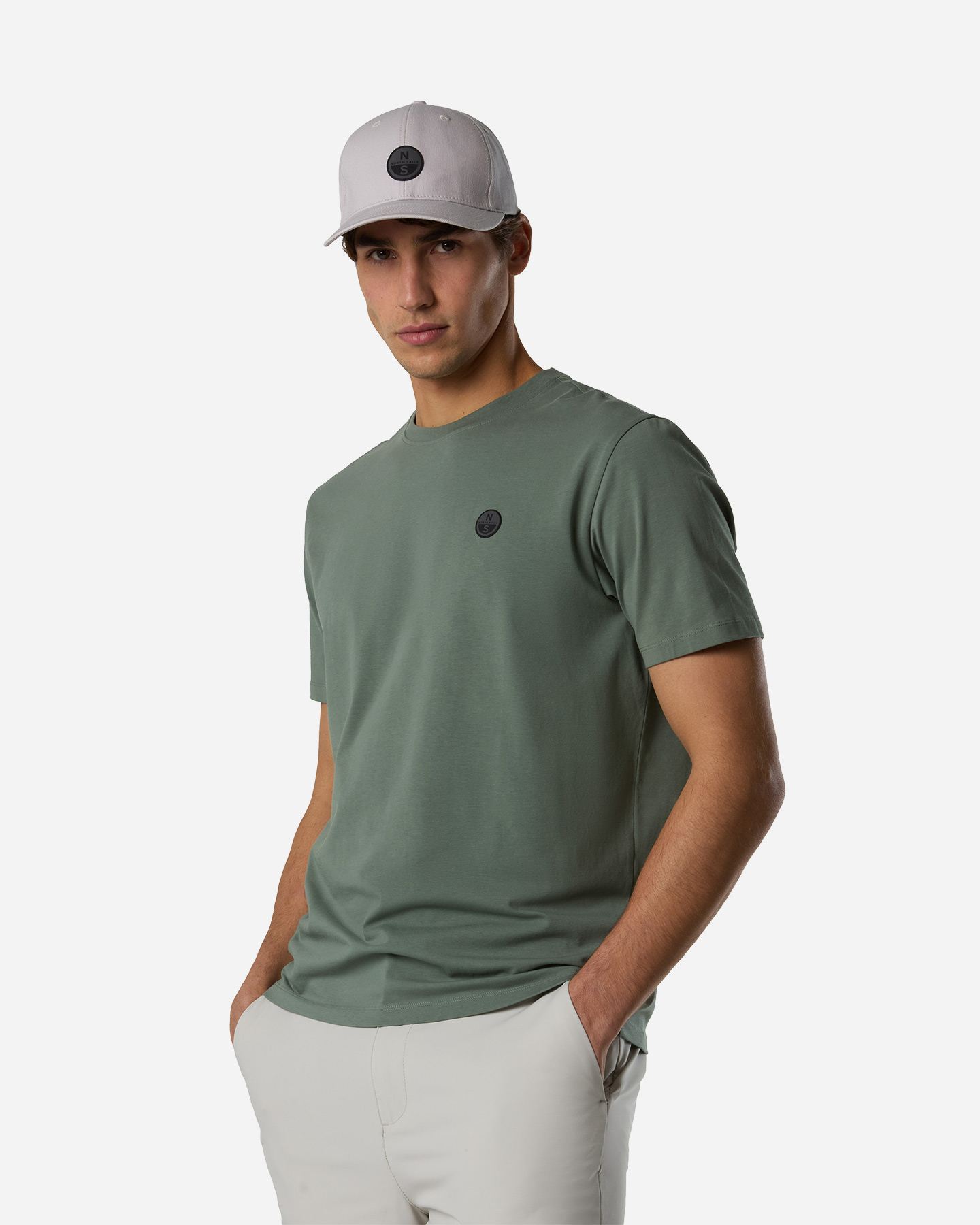 T-shirt NORTH SAILS TECH M - Verde - 1 | Cisalfa Sport