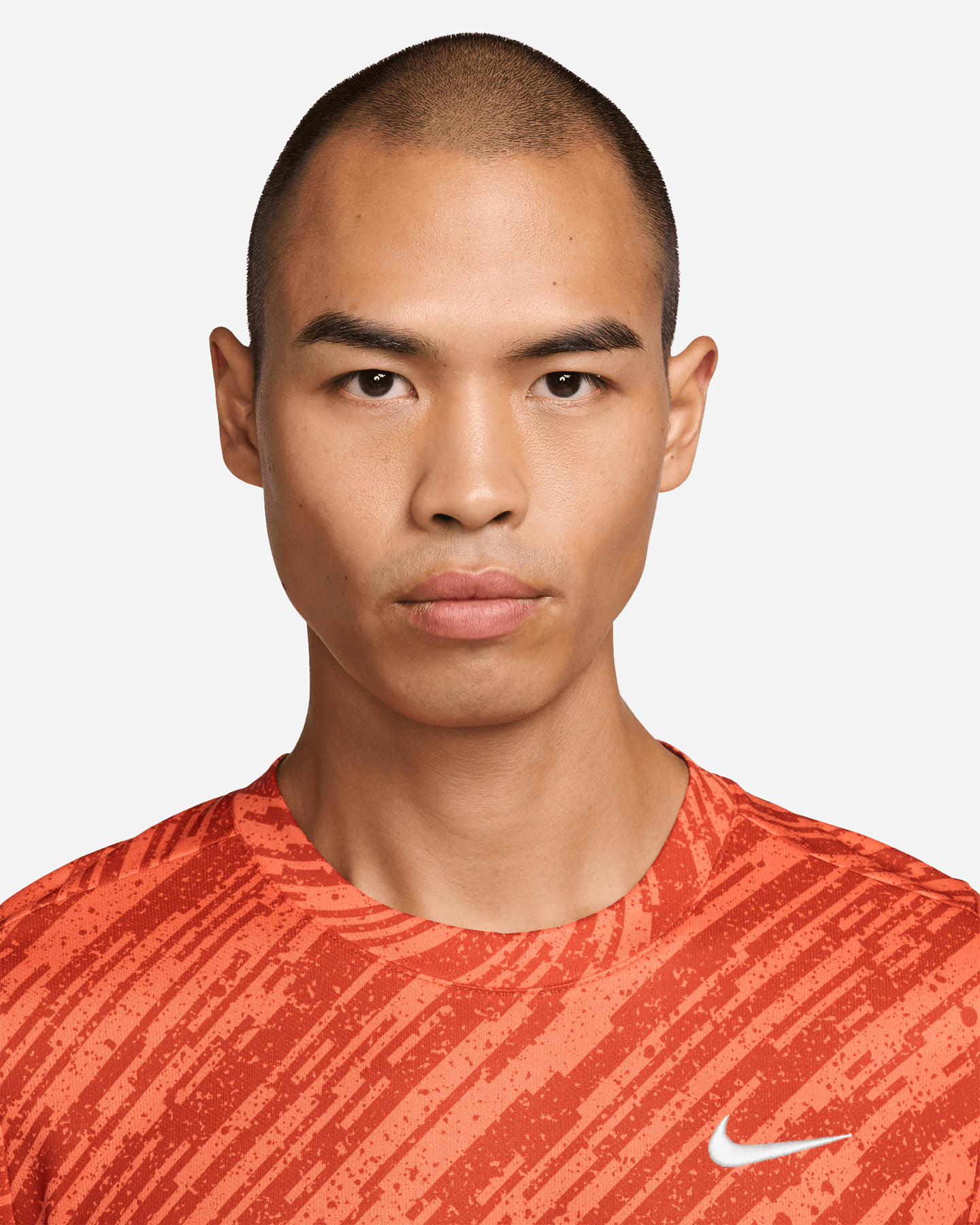 T-shirt tennis NIKE VICTORY PRINT M - Arancione - 2 | Cisalfa Sport