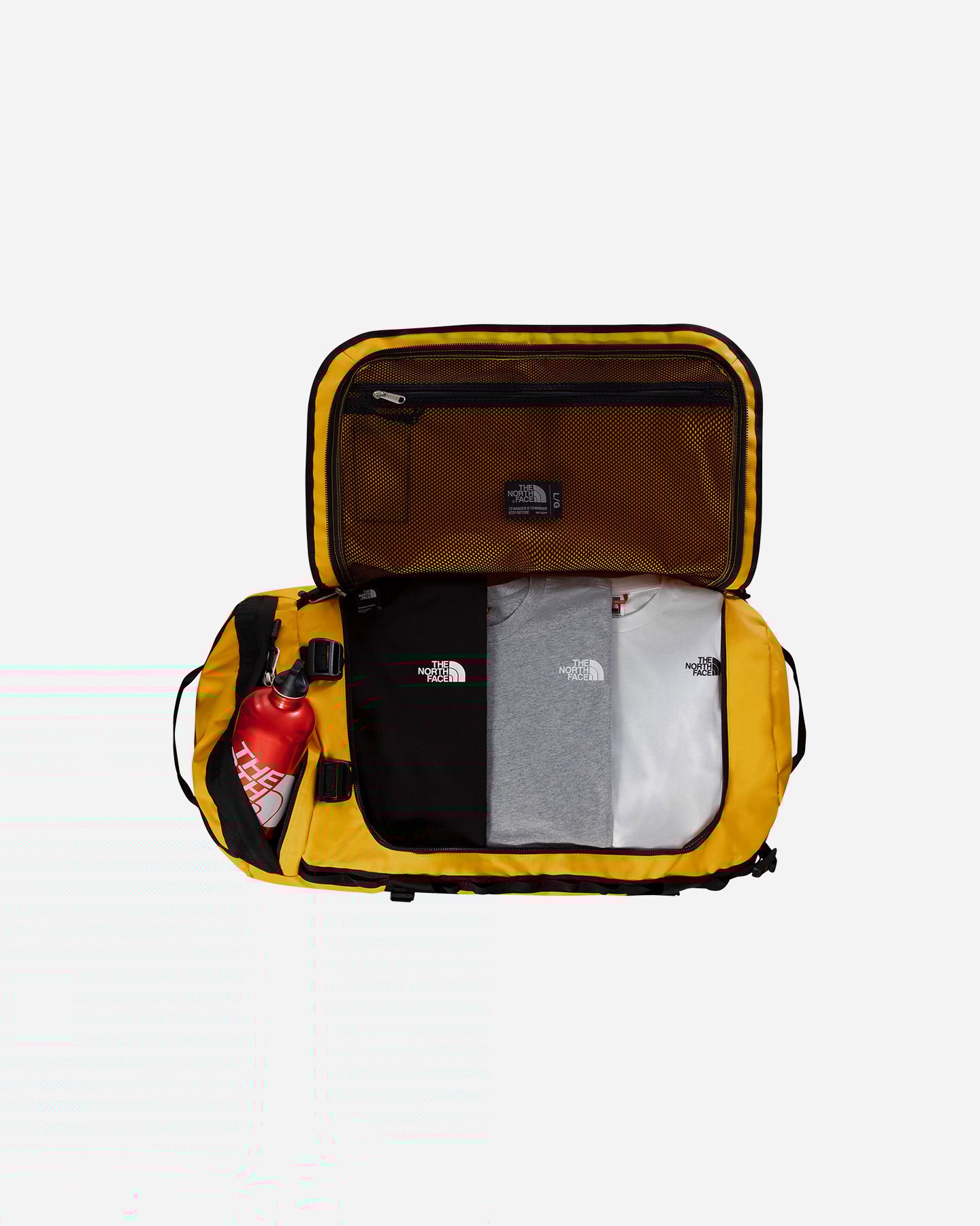 Borsa THE NORTH FACE BASE CAMP DUFFEL L  - Giallo - 1 | Cisalfa Sport