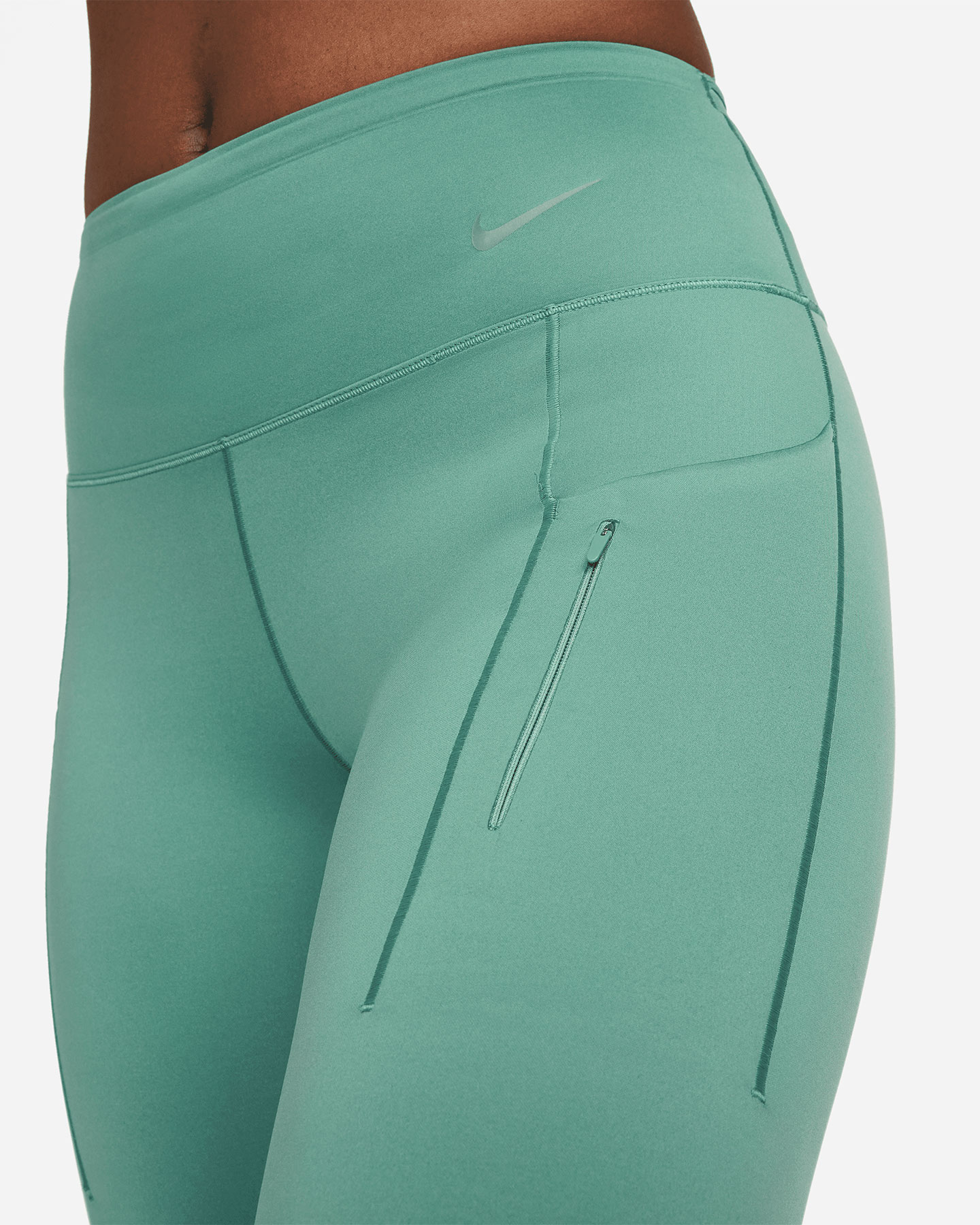 Leggings NIKE POLY GO W - Verde - 3 | Cisalfa Sport