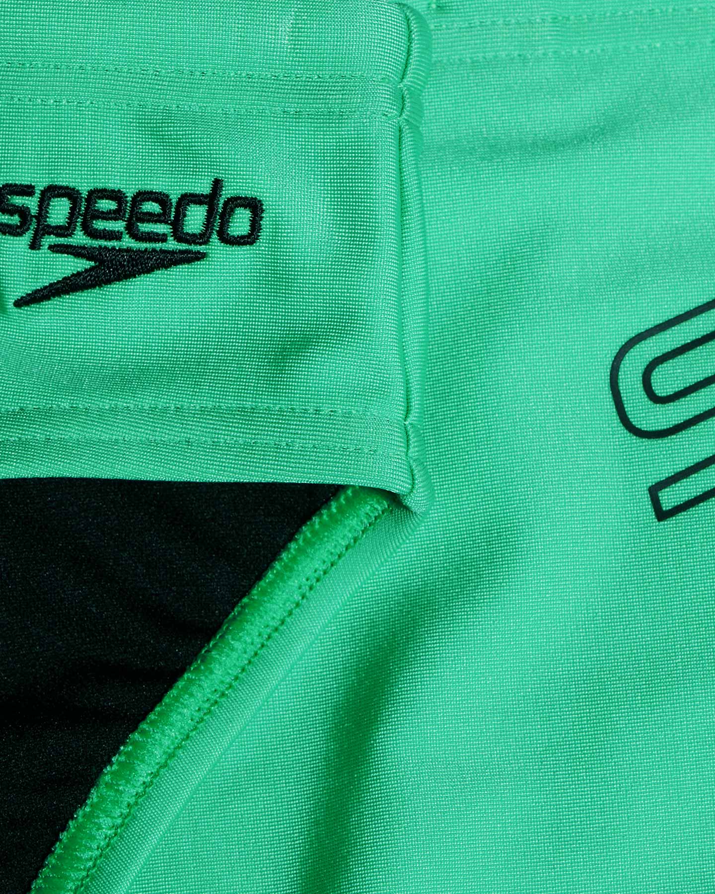 Slip piscina SPEEDO LOGO 6.5 CM JR - Verde - 3 | Cisalfa Sport
