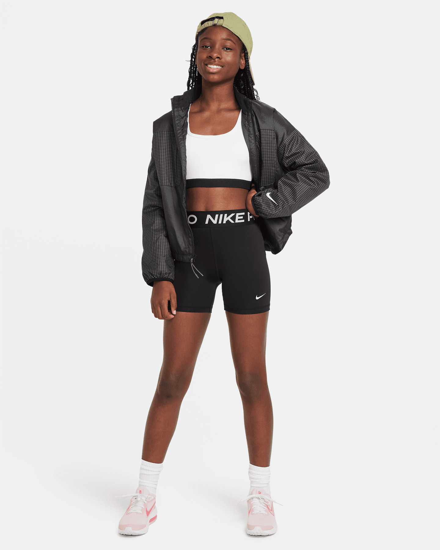 Pantaloncini NIKE PRO JR - Nero - 1 | Cisalfa Sport