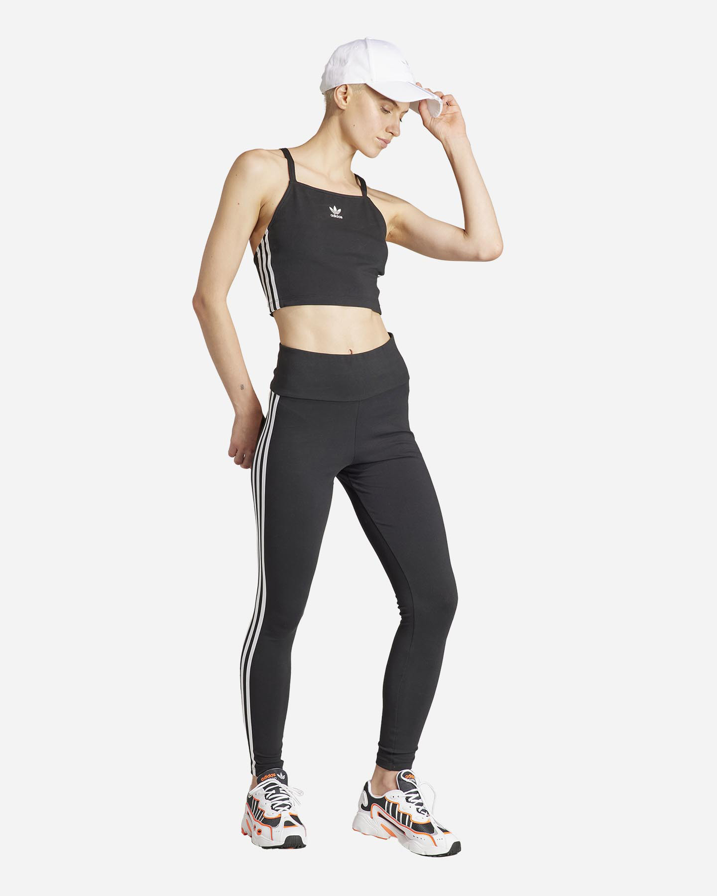 Leggings ADIDAS ORIGINAL 3STRIPES W - Nero - 3 | Cisalfa Sport