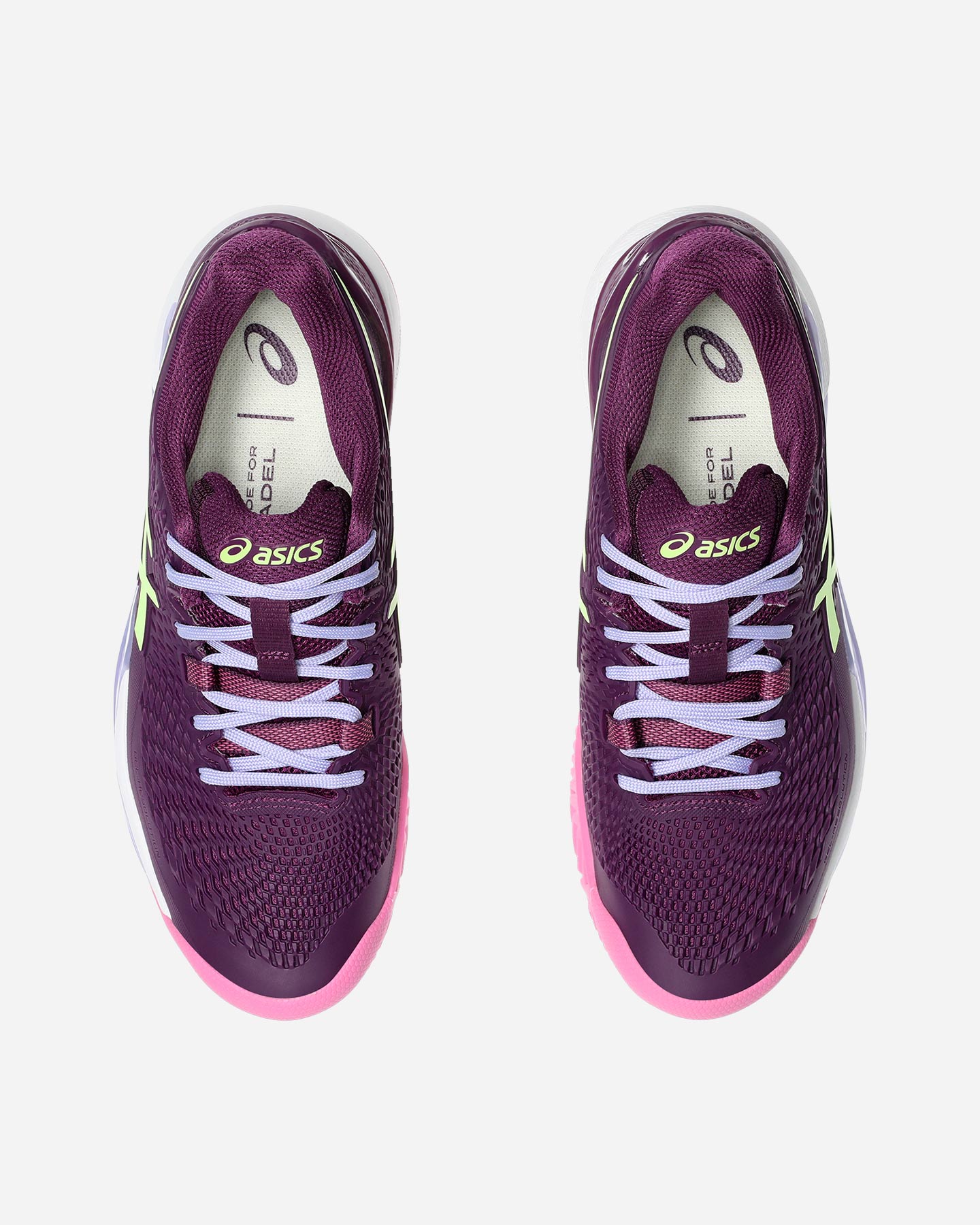 Scarpe padel ASICS GEL RESOLUTION 9 PADEL W - Viola - 3 | Cisalfa Sport