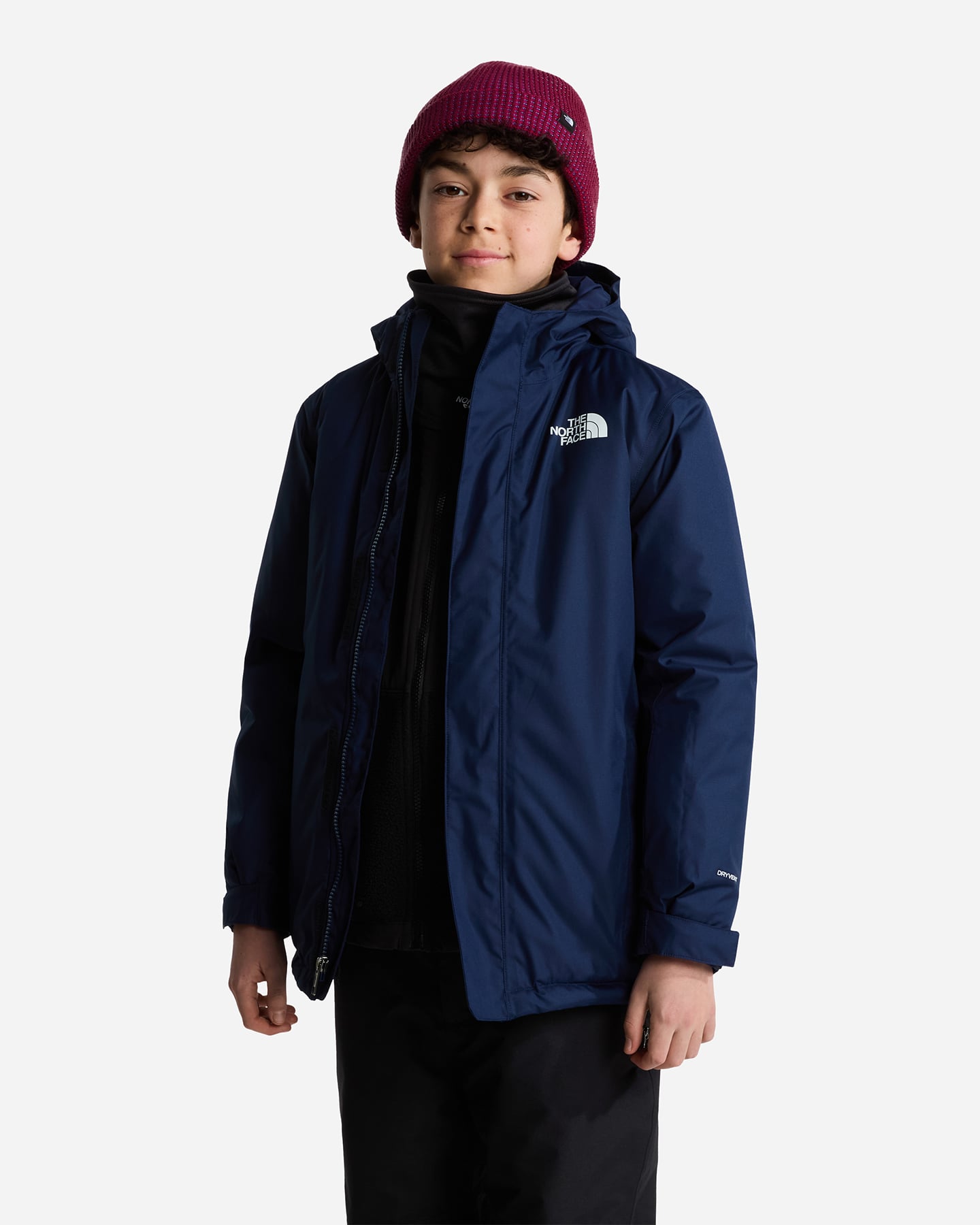 Giacca outdoor THE NORTH FACE SNOWQUEST JR - Blu - 2 | Cisalfa Sport
