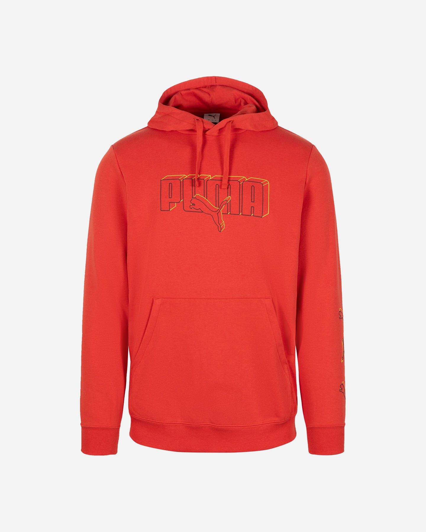 Puma Logo Lab M - Felpa - Uomo - Rosso