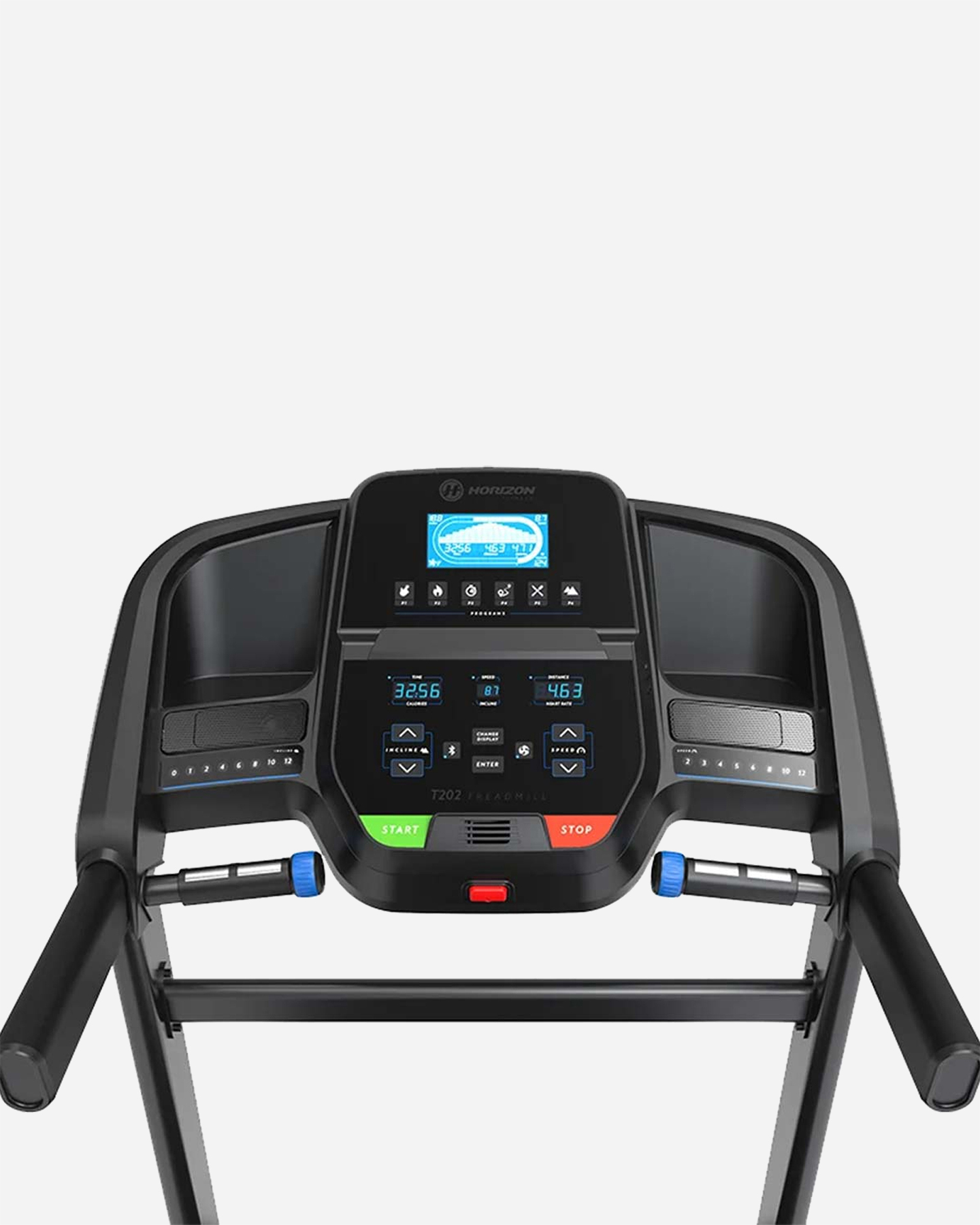 Tapis roulant HORIZON FITNESS T202 NEW - Nero - 2 | Cisalfa Sport