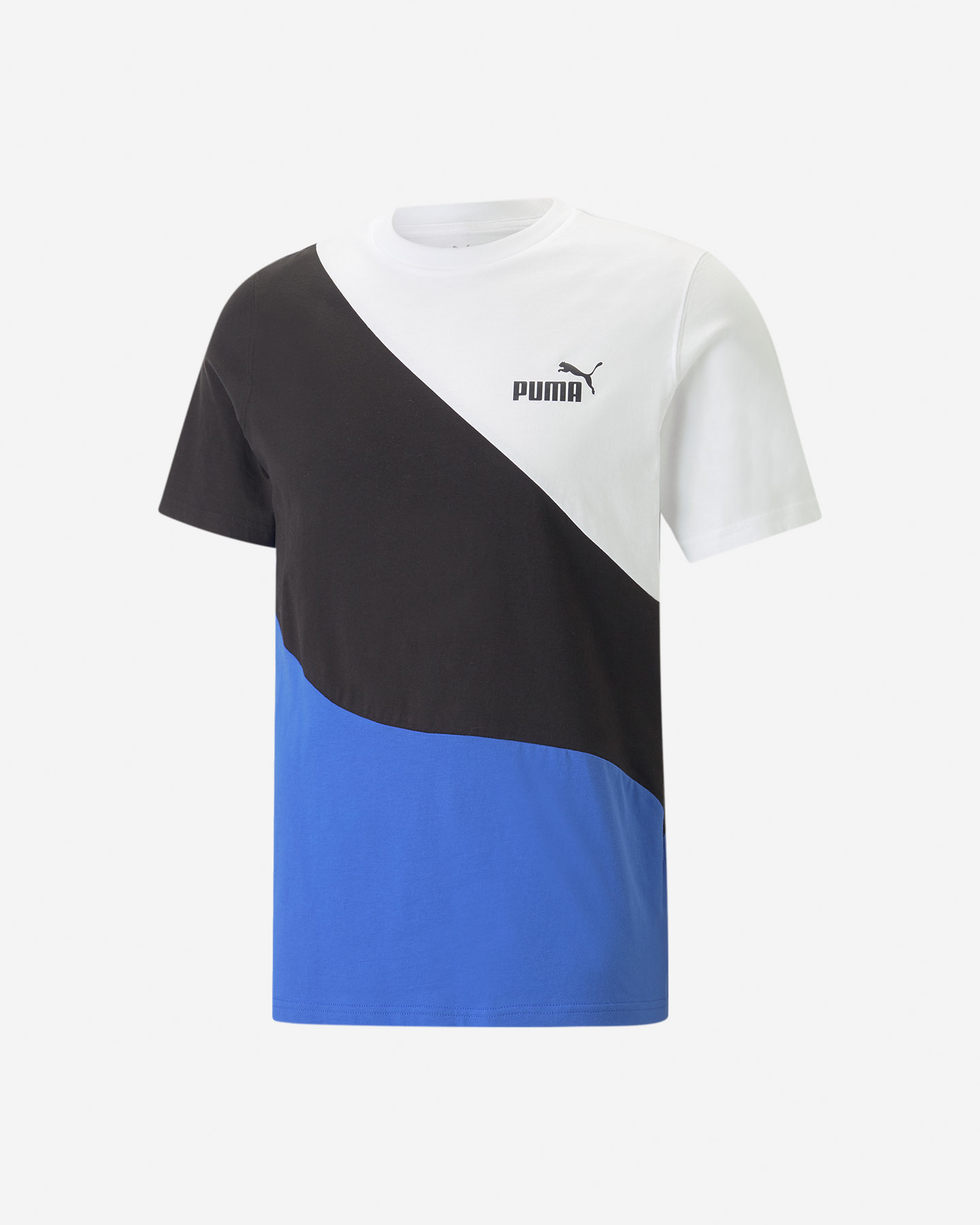 T-shirt PUMA POWER 3COLORS M - Blu - 0 | Cisalfa Sport