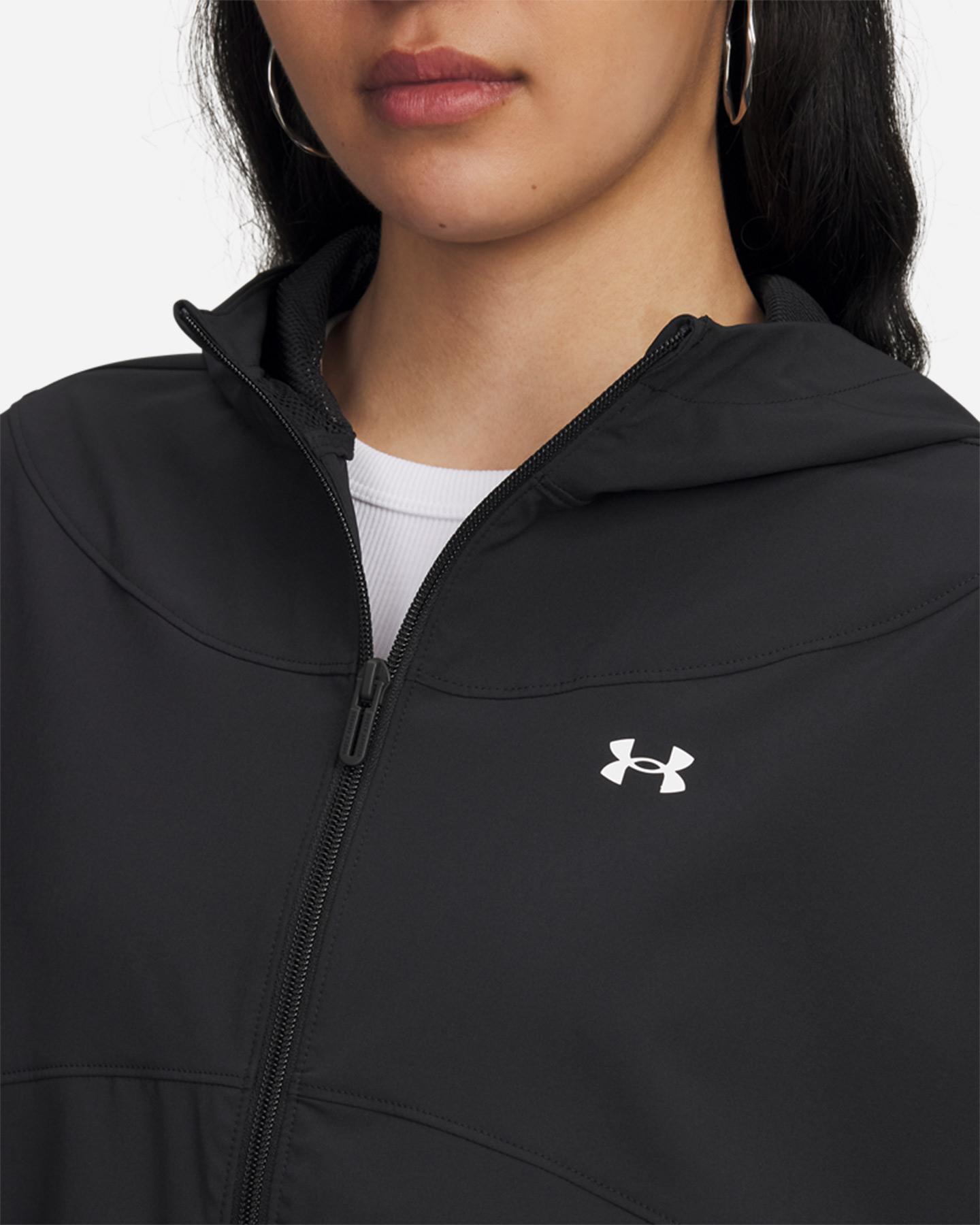 Felpa UNDER ARMOUR RIVAL W - Nero - 2 | Cisalfa Sport