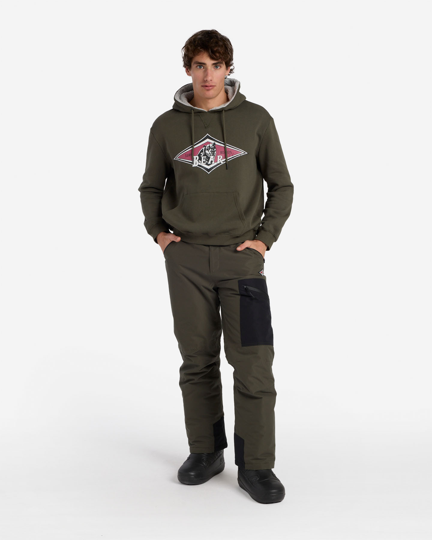 Pile sci BEAR SNOW ESSENTIAL M - Grigio - 2 | Cisalfa Sport