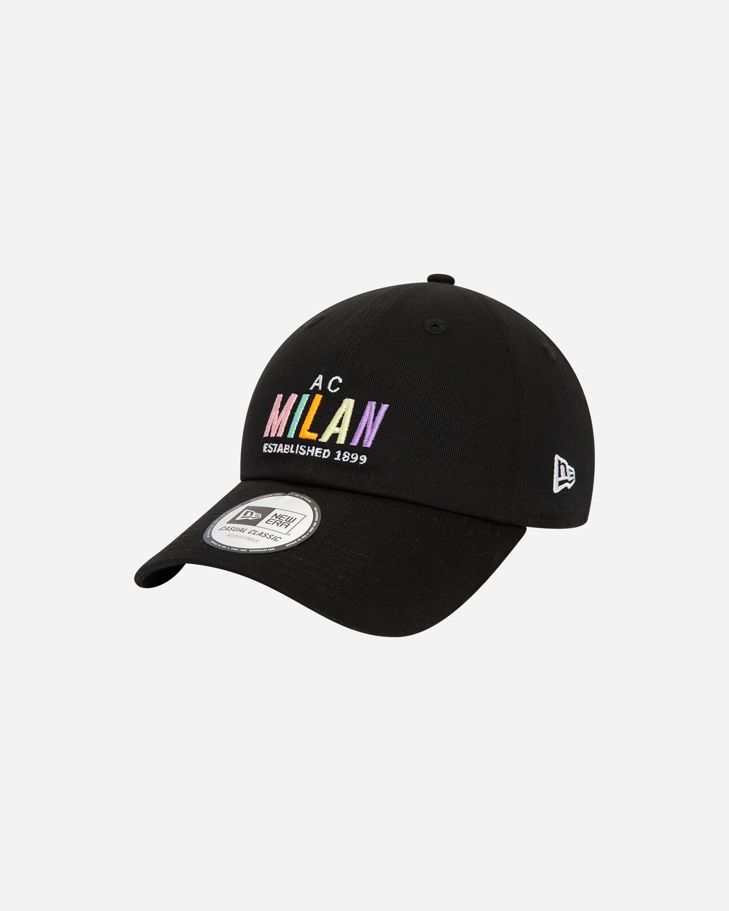 Cappellino NEW ERA 9TWENTY SOCCER AC MILAN FANGEAR M - Nero - 0 | Cisalfa Sport