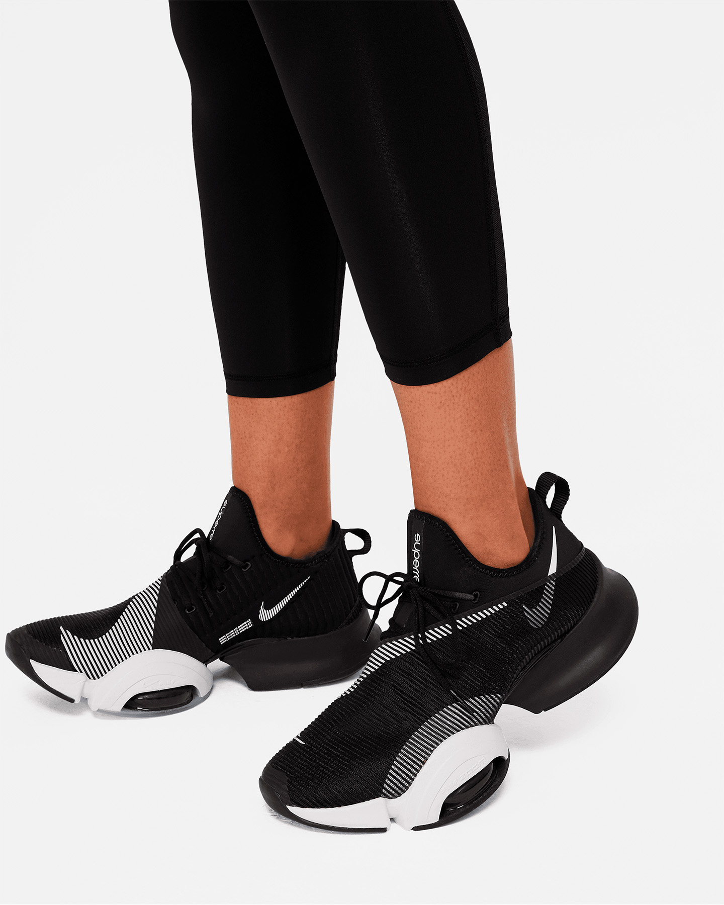 Leggings NIKE 7/8 ELASTIC RISE LOGO W - Nero - 3 | Cisalfa Sport
